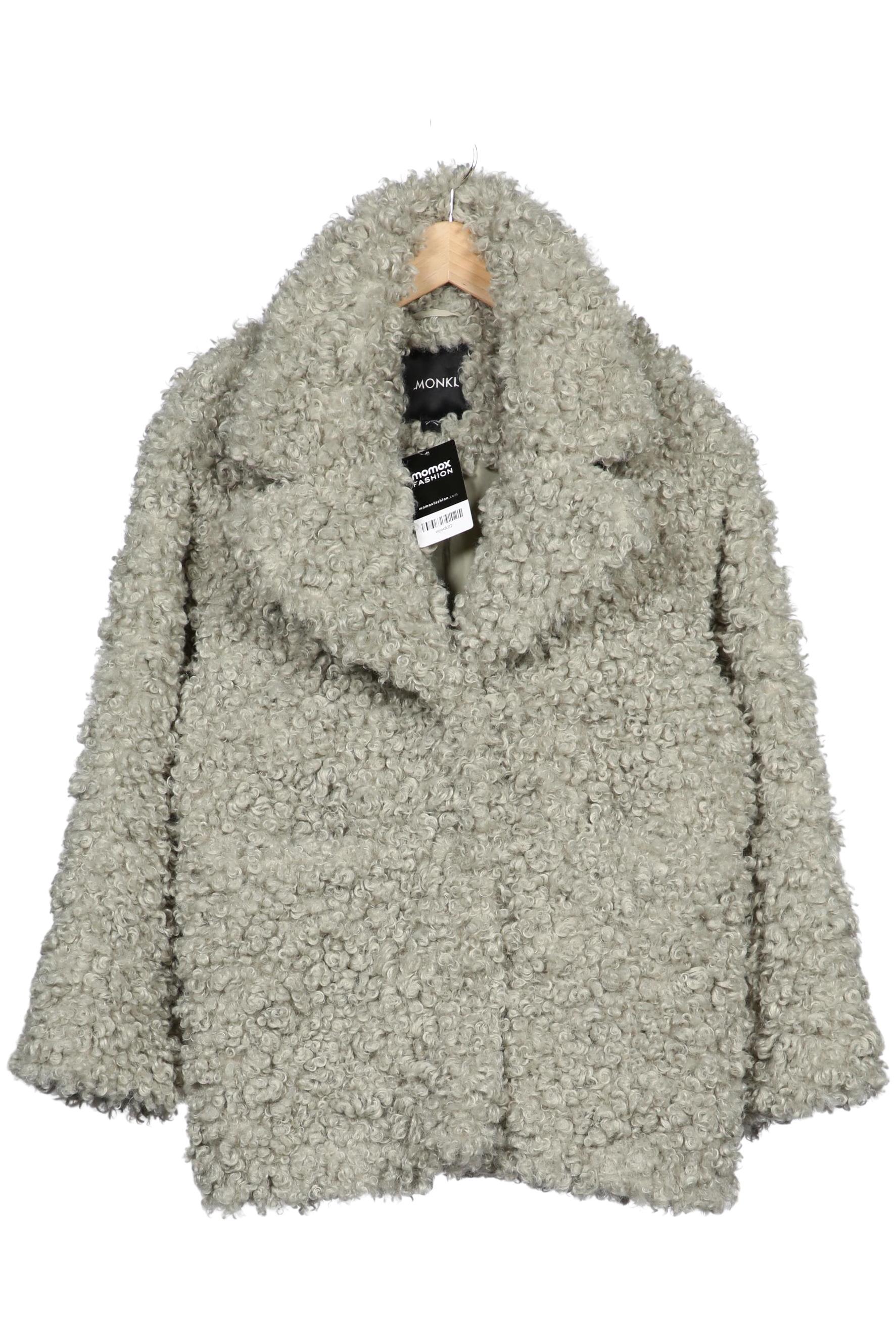 

Monki Damen Mantel, grau, Gr. 32