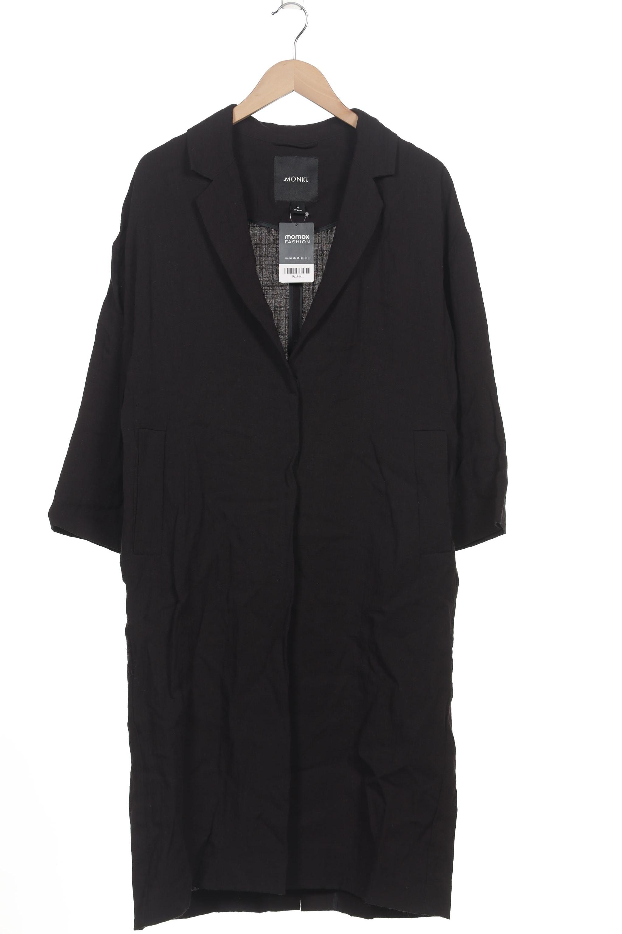 

Monki Damen Mantel, schwarz, Gr. 38