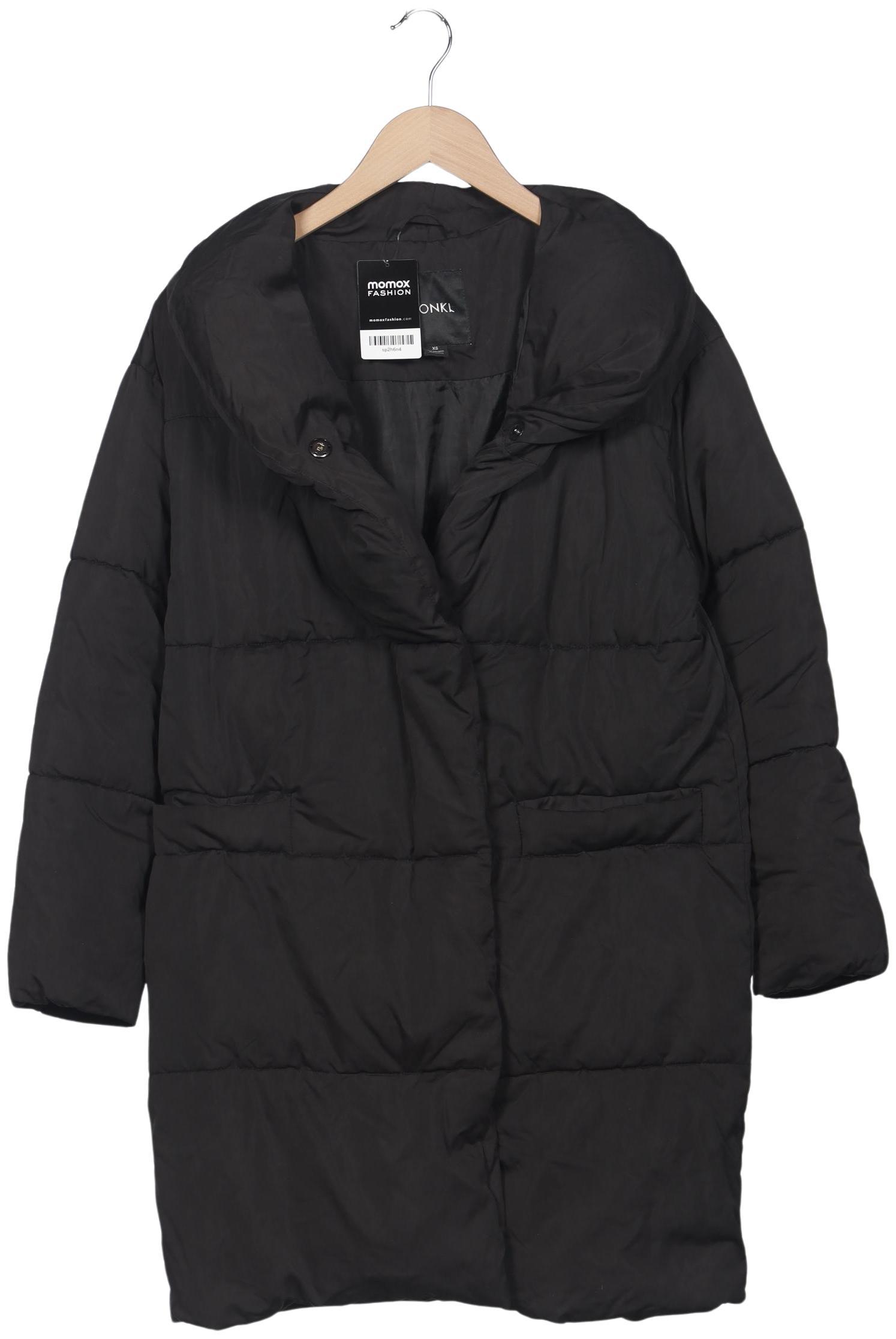 

Monki Damen Mantel, schwarz, Gr. 34