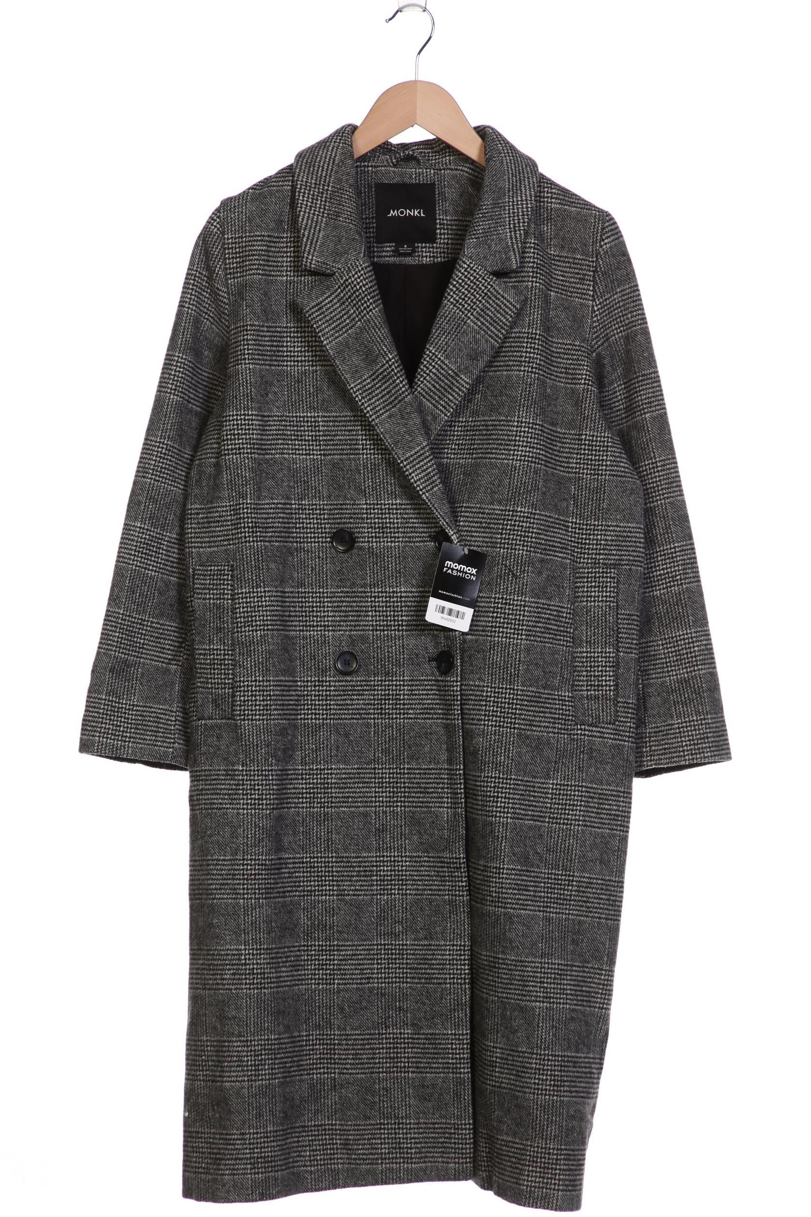 

Monki Damen Mantel, grau, Gr. 36