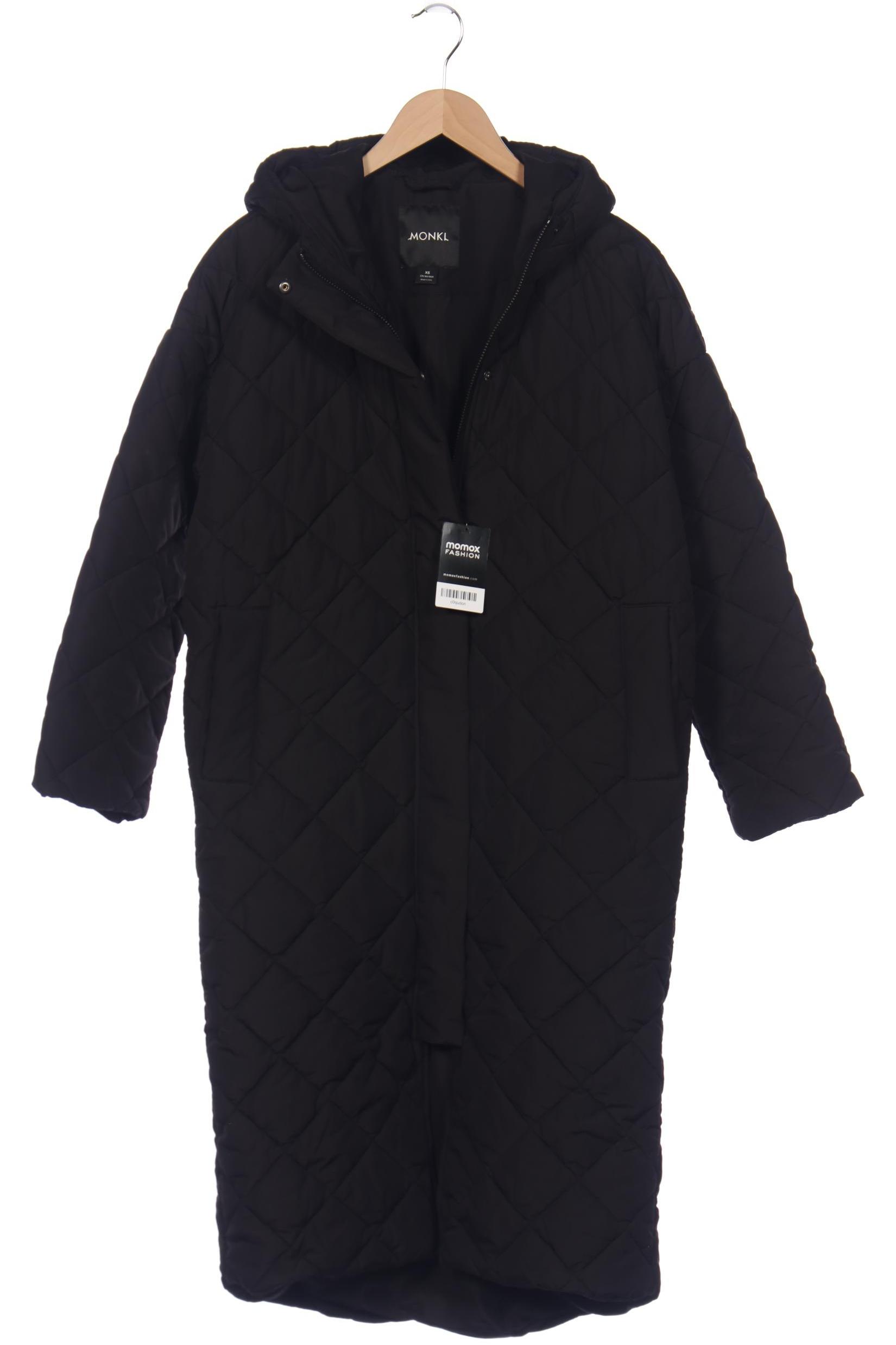 

MONKI Damen Mantel, schwarz