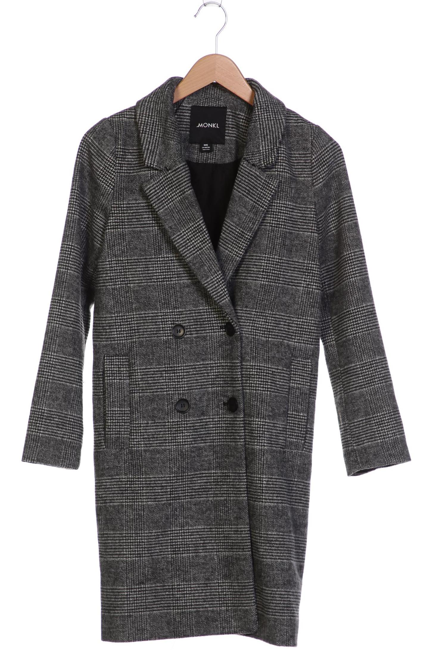 

Monki Damen Mantel, grau, Gr. 32