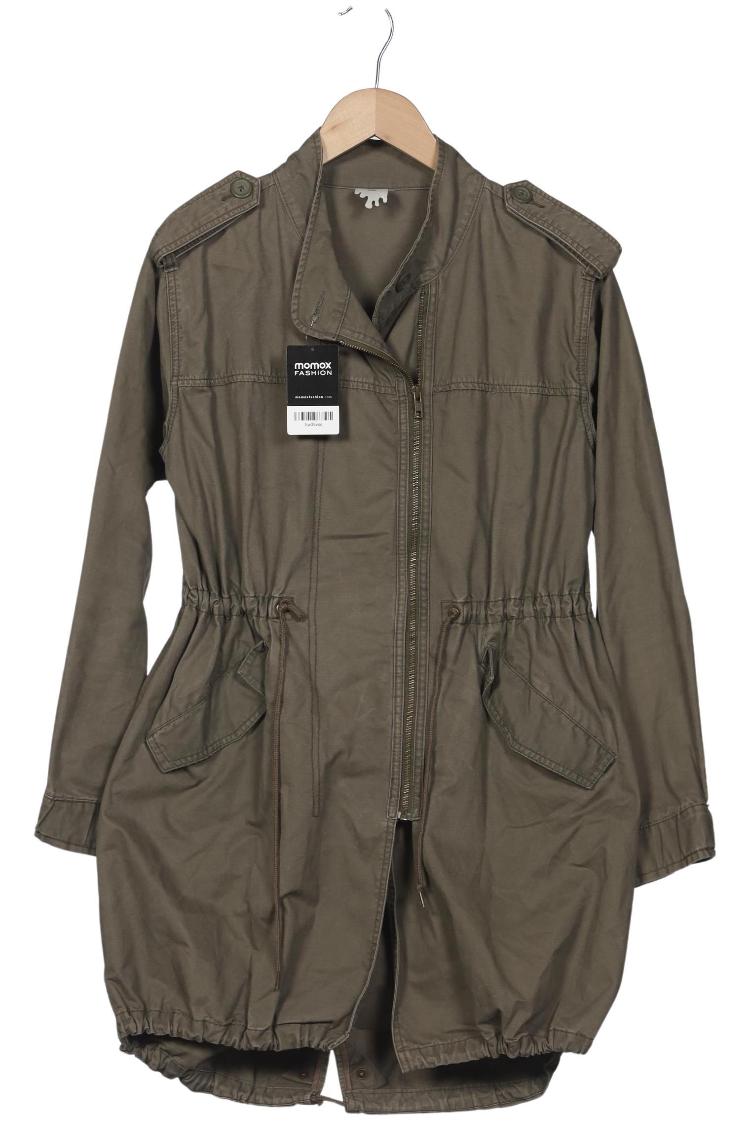 

Monki Damen Mantel, grün, Gr. 36