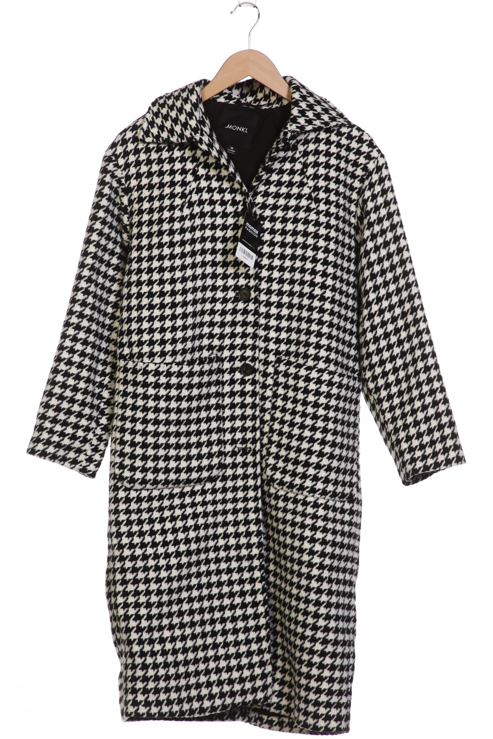 

Monki Damen Mantel, schwarz, Gr. 34