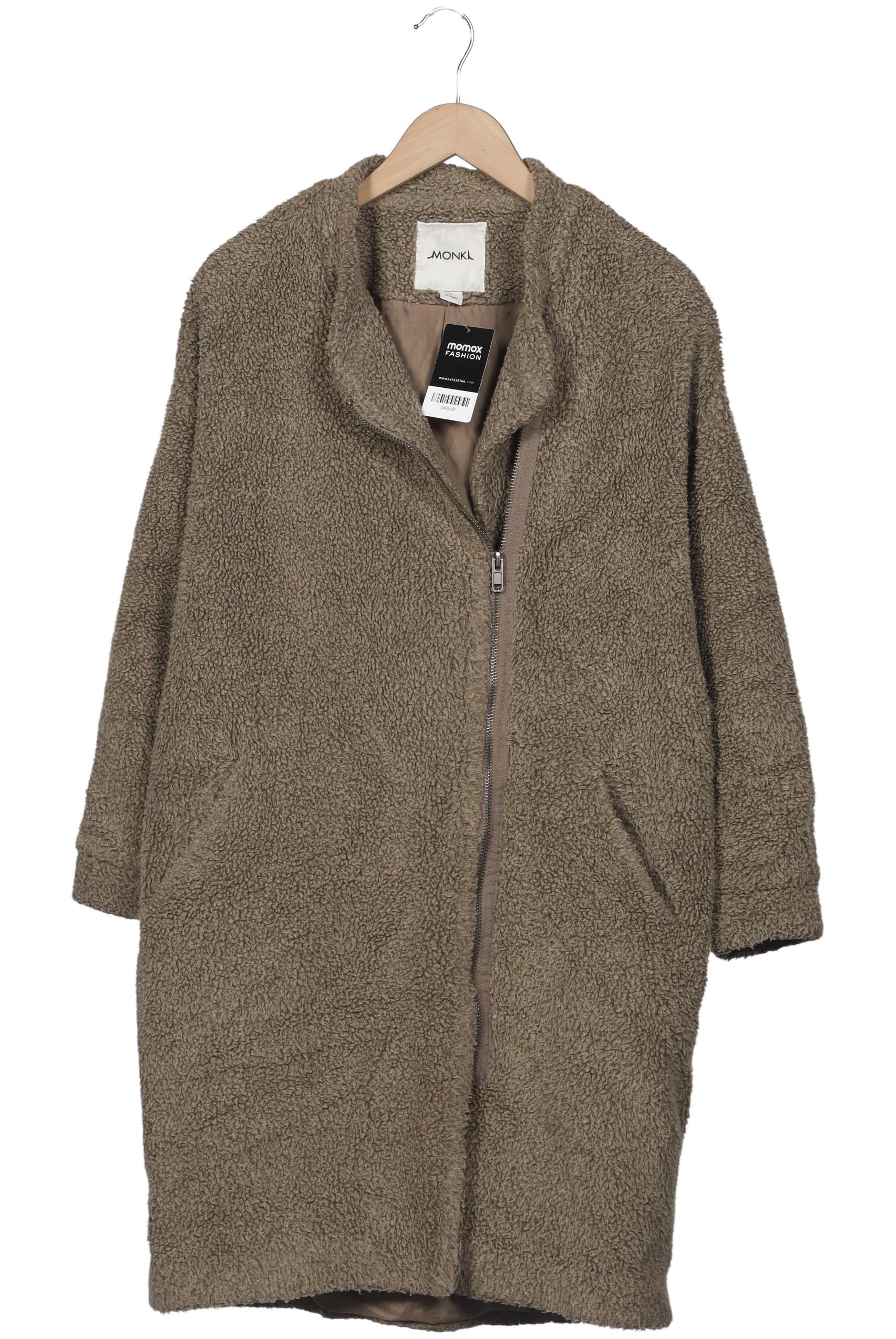 

Monki Damen Mantel, grün, Gr. 38