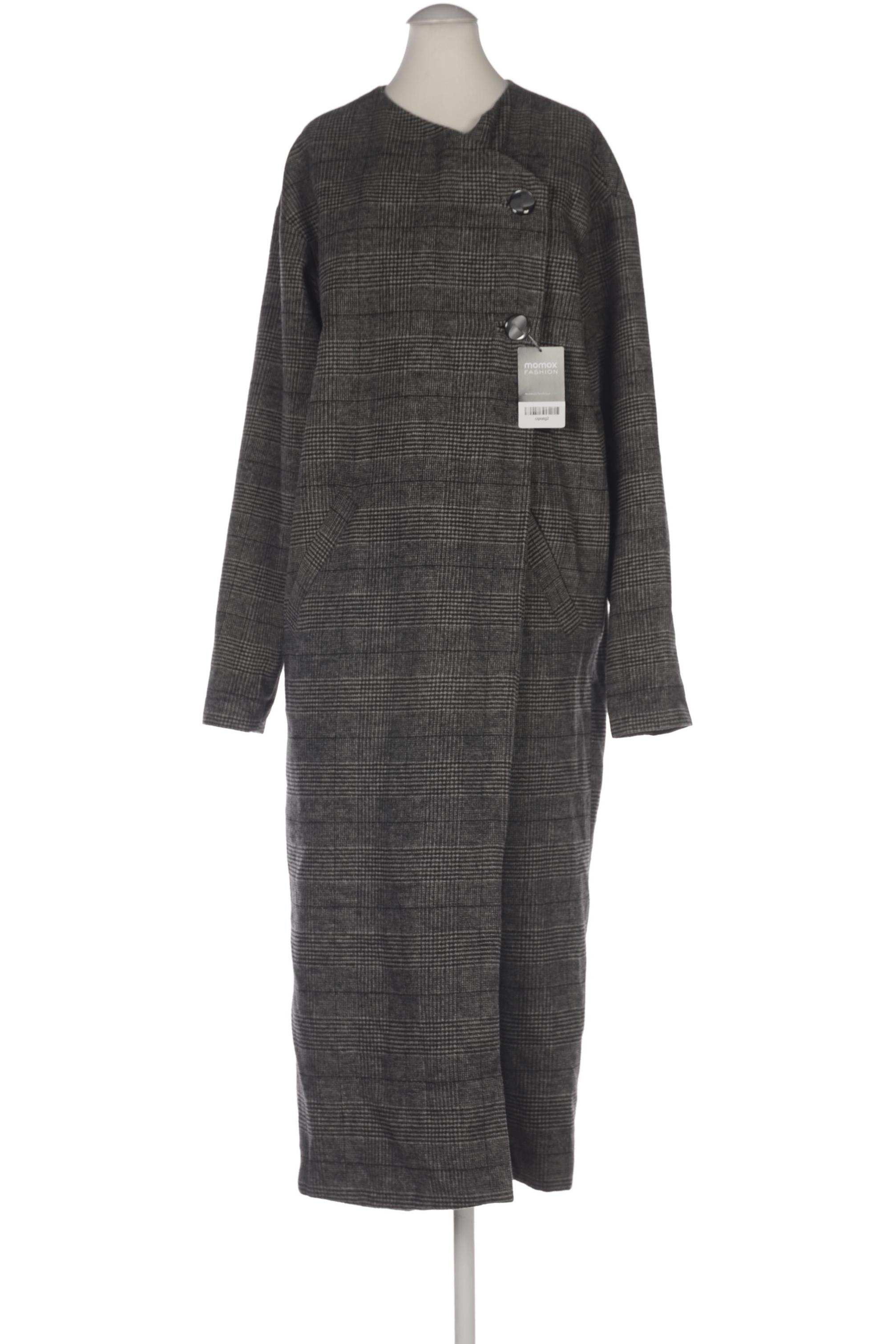 

Monki Damen Mantel, grau, Gr. 36