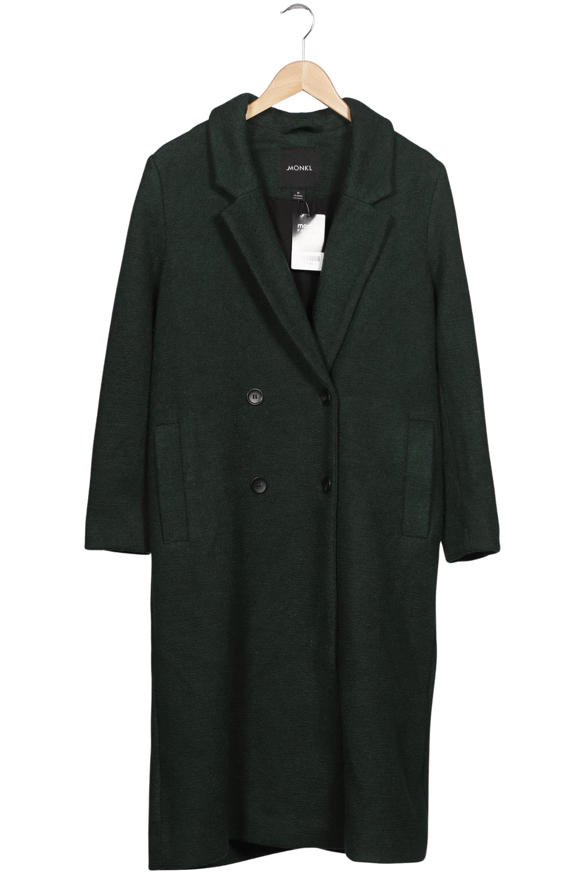 

Monki Damen Mantel, grün, Gr. 38