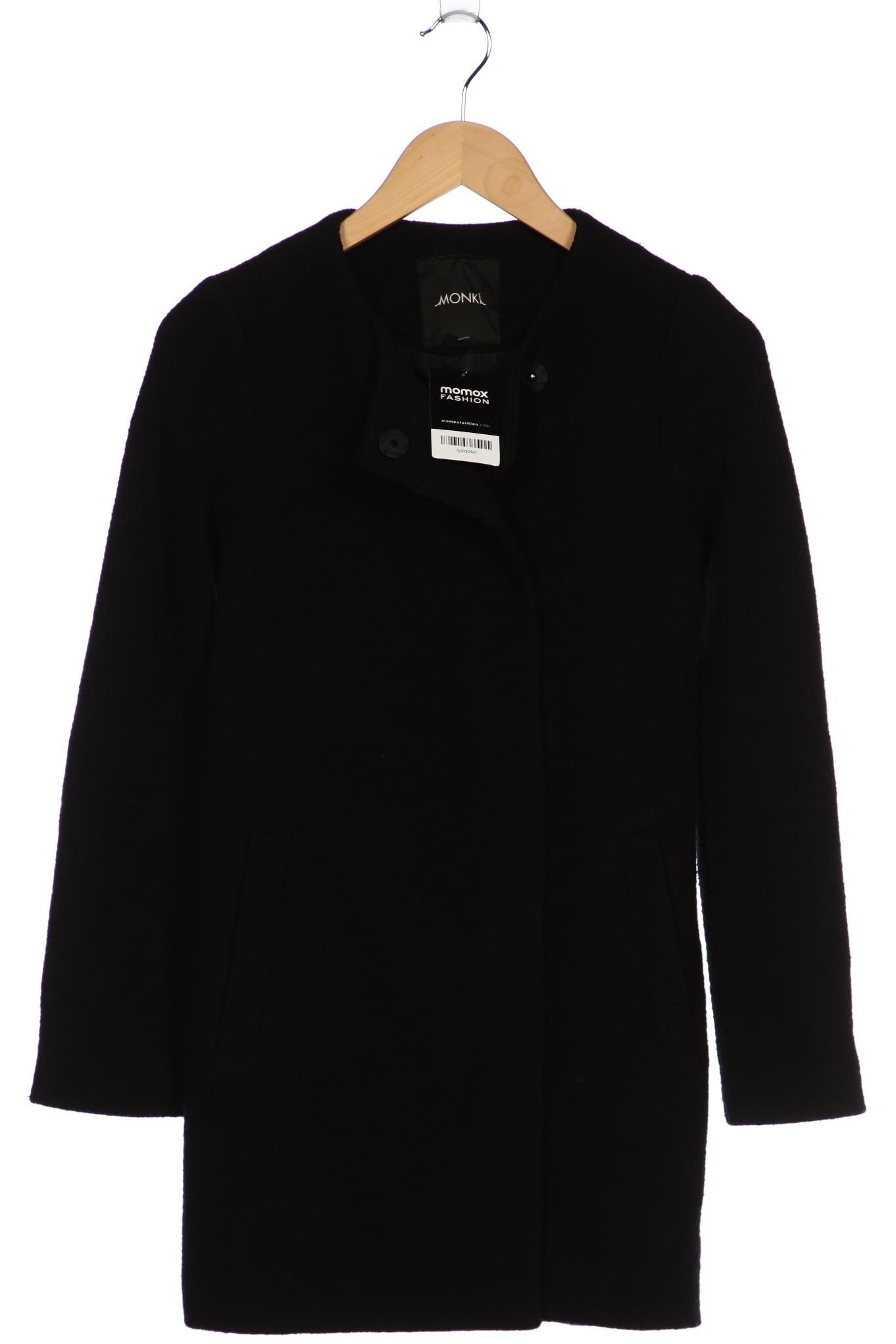 

Monki Damen Mantel, schwarz, Gr. 34