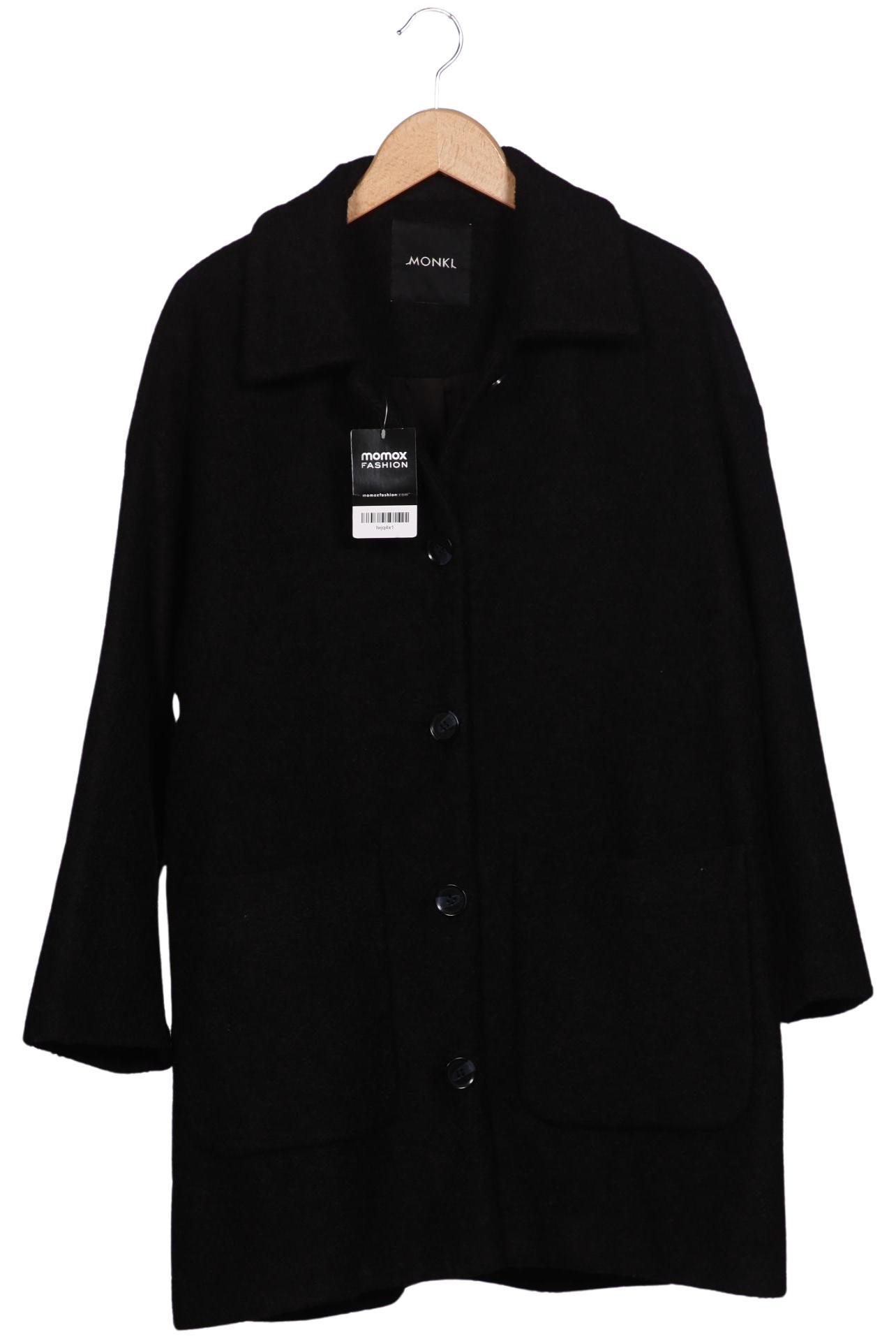

Monki Damen Mantel, schwarz, Gr. 38