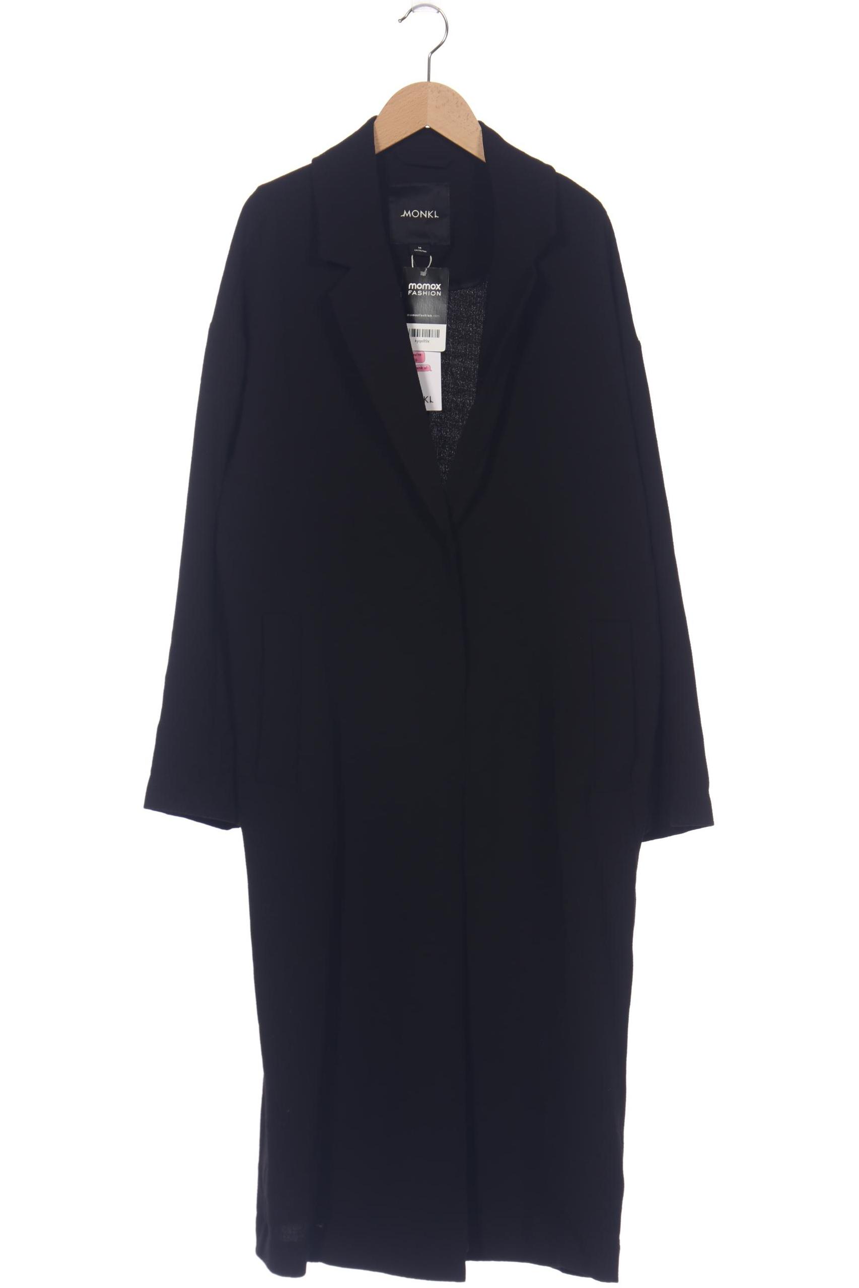 

Monki Damen Mantel, schwarz, Gr. 38