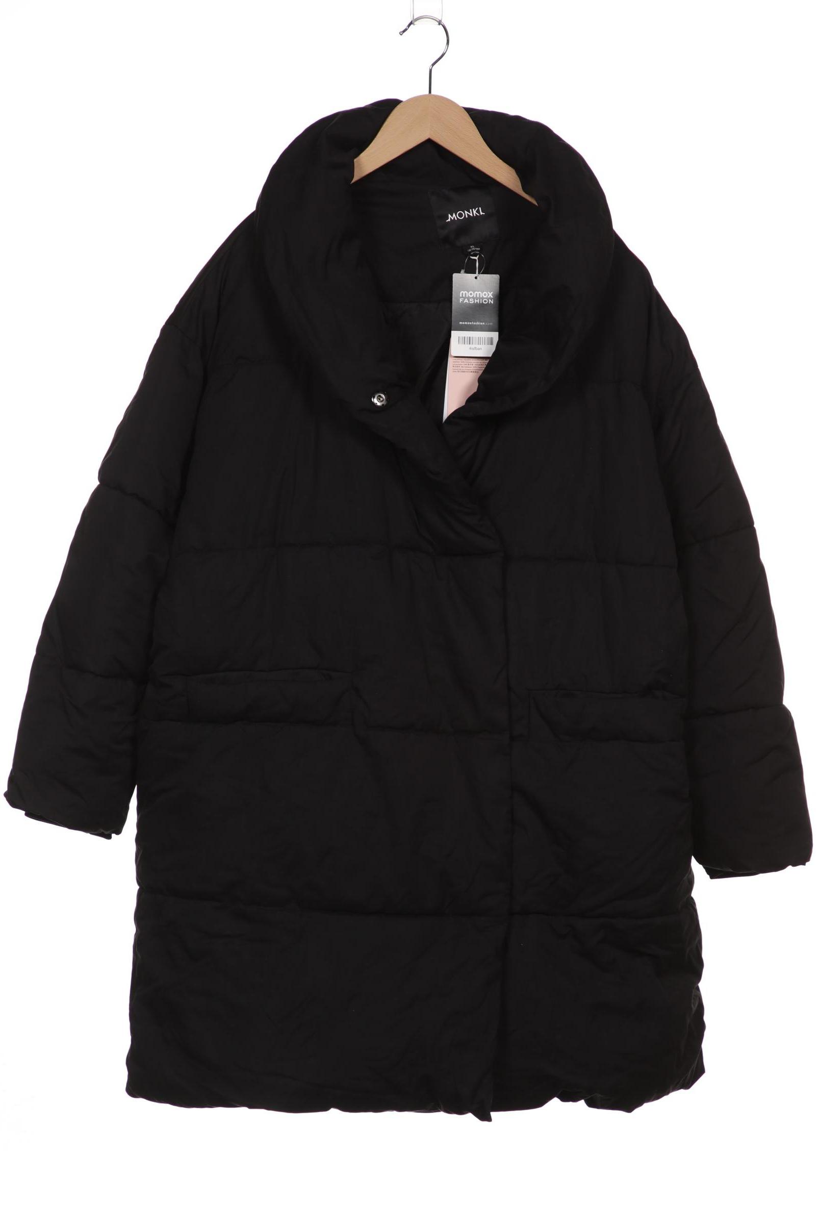 

MONKI Damen Mantel, schwarz