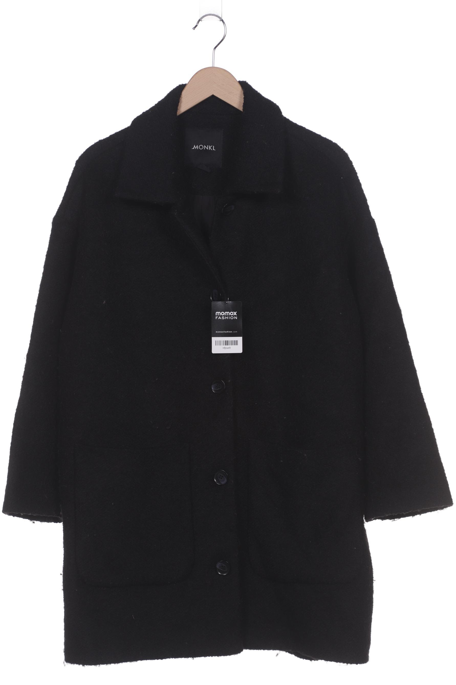 

Monki Damen Mantel, schwarz, Gr. 38