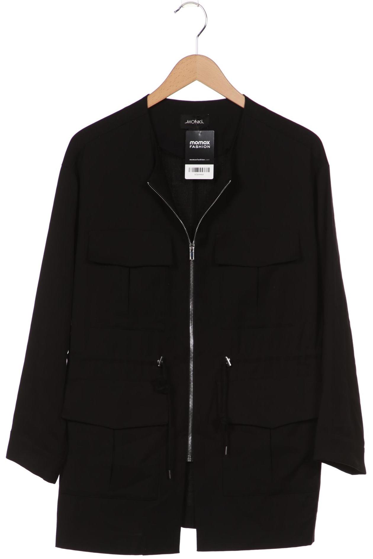 

Monki Damen Mantel, schwarz, Gr. 36
