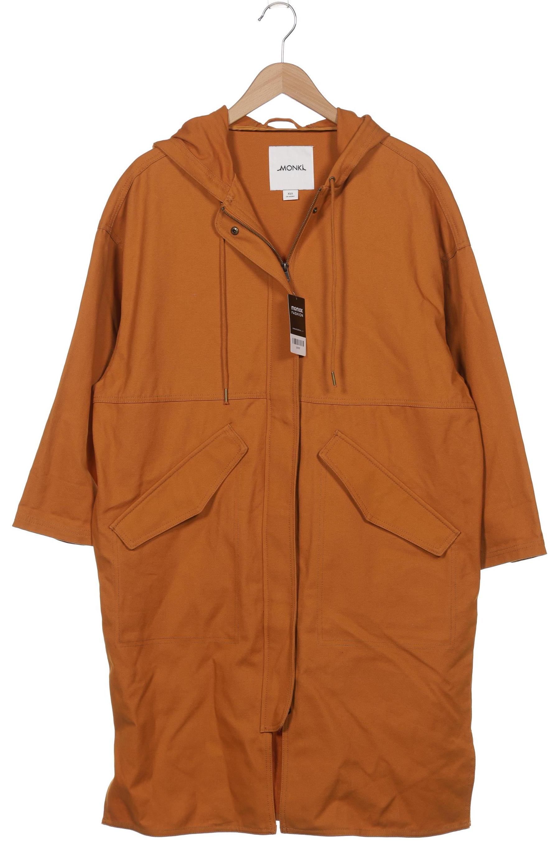 

Monki Damen Mantel, orange, Gr. 34
