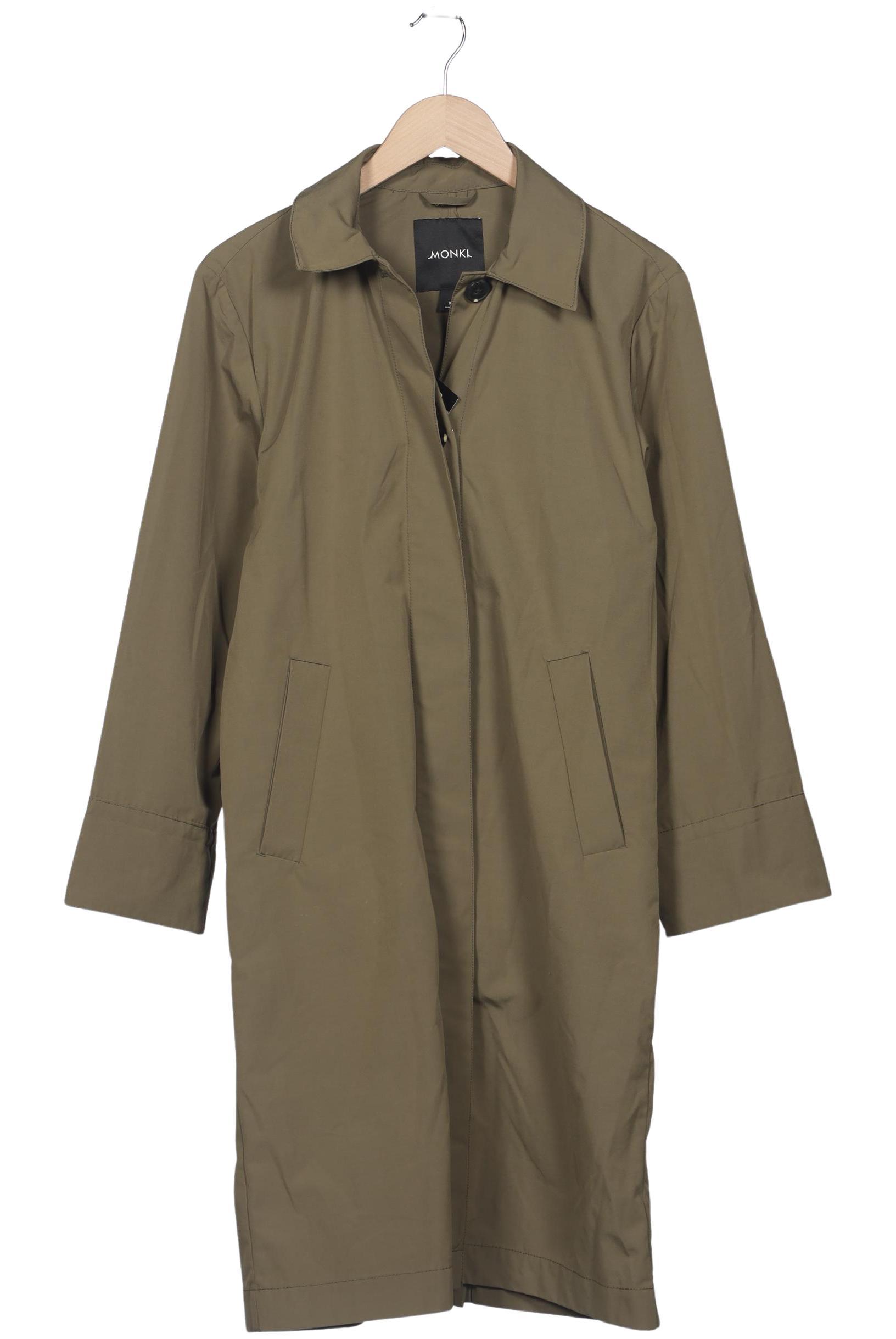 

Monki Damen Mantel, grün, Gr. 34
