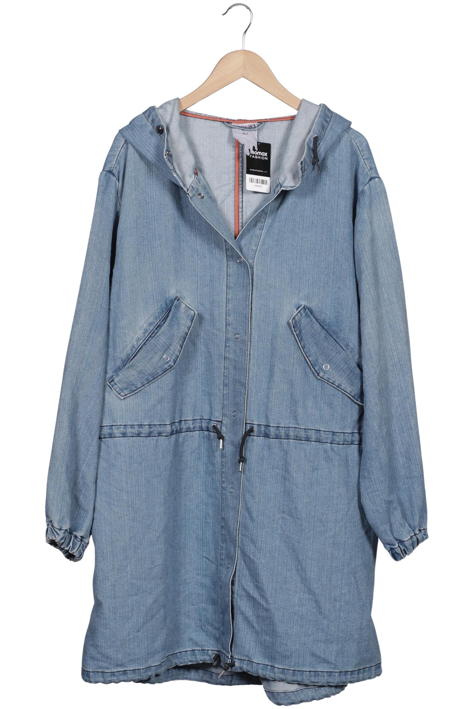 

Monki Damen Mantel, blau, Gr. 38