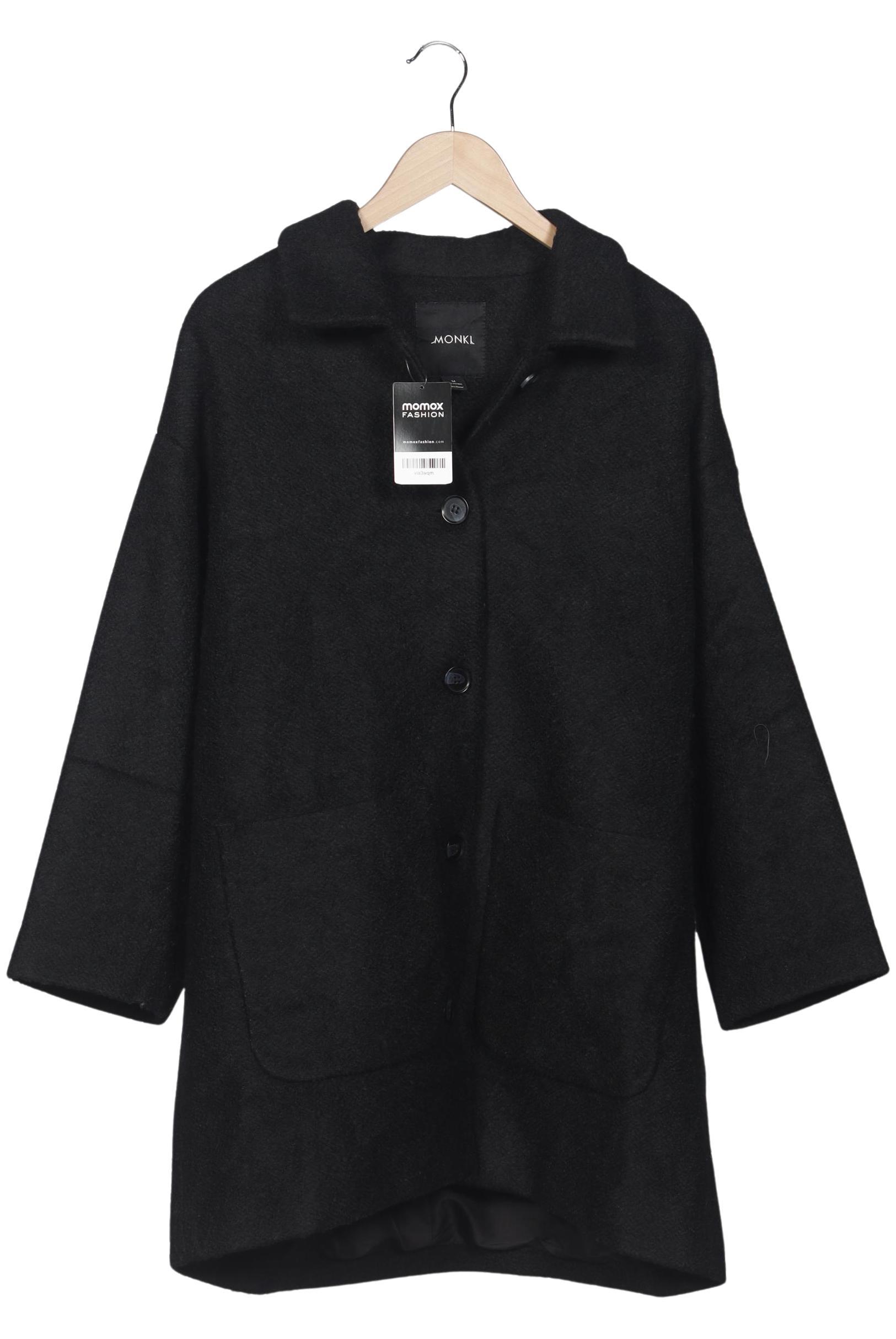 

Monki Damen Mantel, schwarz, Gr. 38