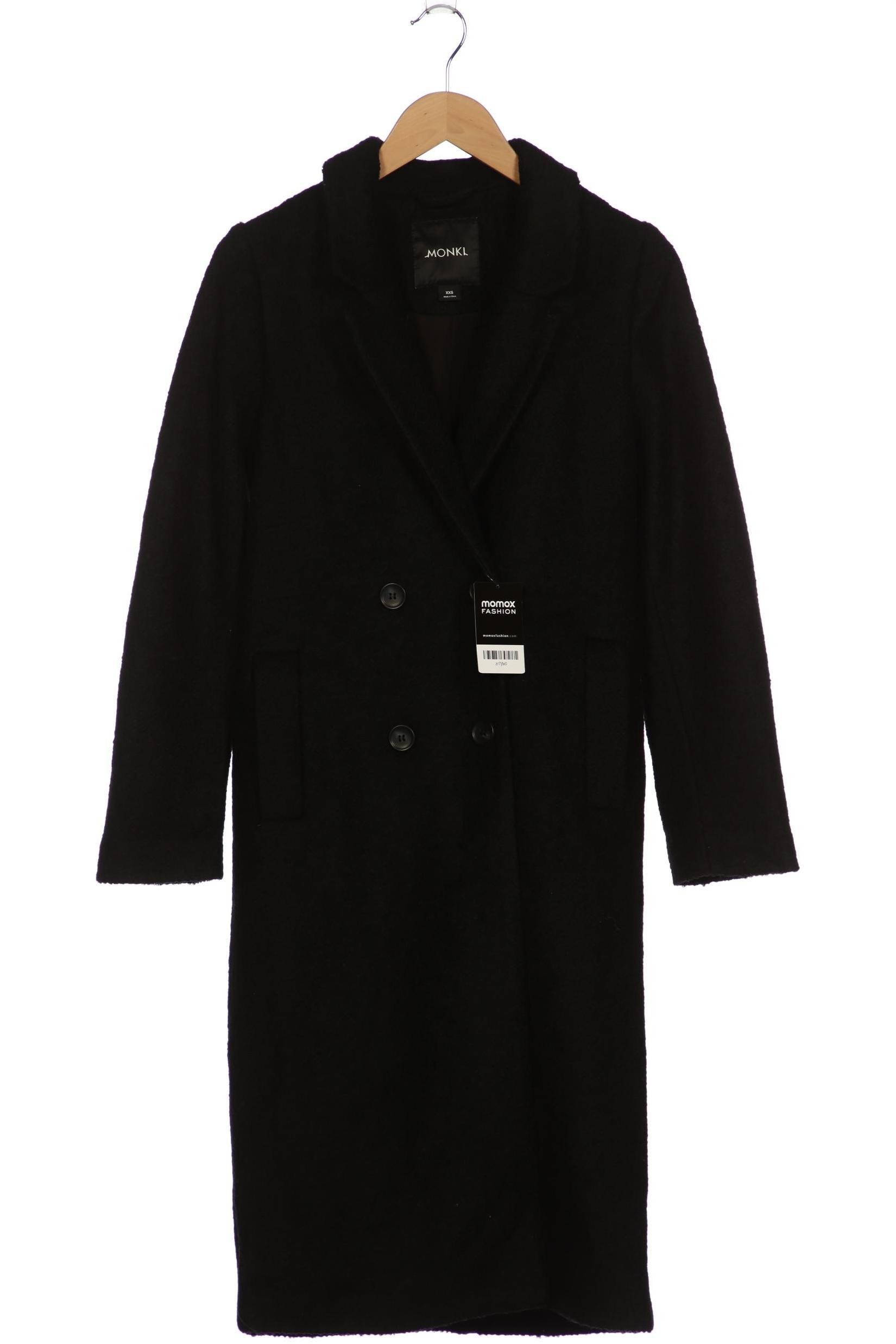 

Monki Damen Mantel, schwarz, Gr. 32