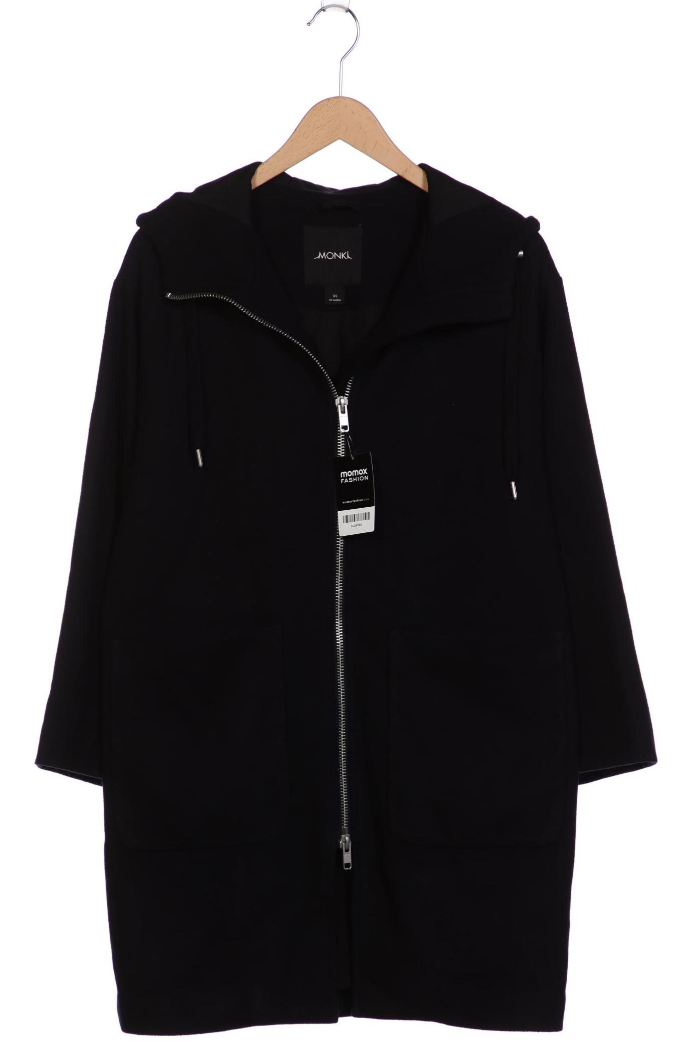 

Monki Damen Mantel, schwarz, Gr. 34