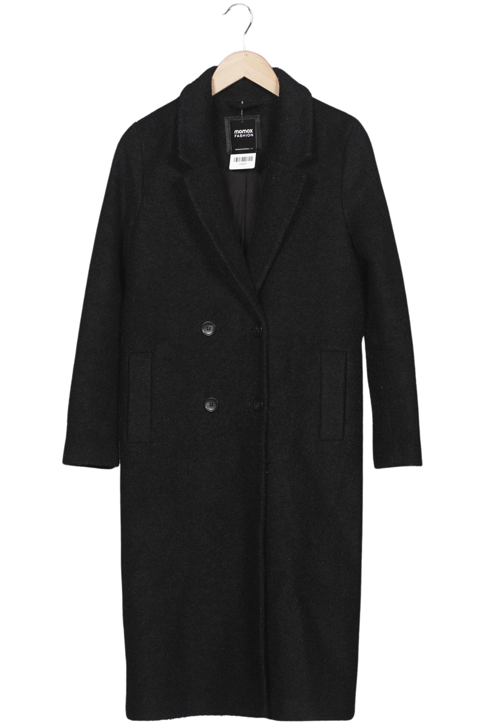 

Monki Damen Mantel, schwarz, Gr. 34