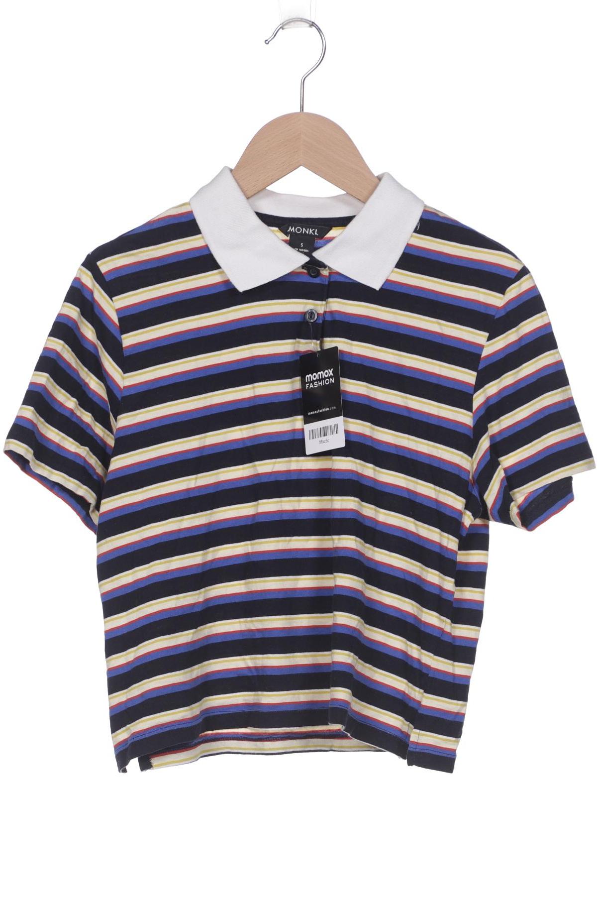 

MONKI Damen Poloshirt, schwarz