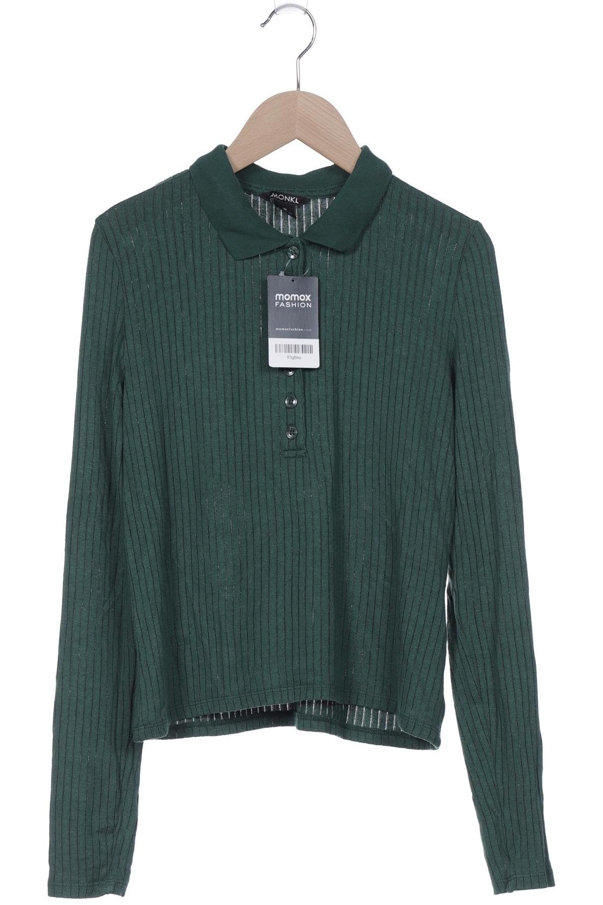

Monki Damen Poloshirt, grün, Gr. 38