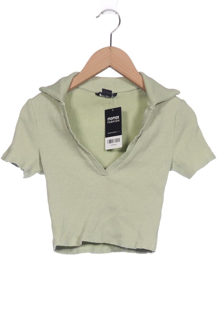 Thumbnail - Monki Damen Poloshirt, hellgrün, Gr. 34