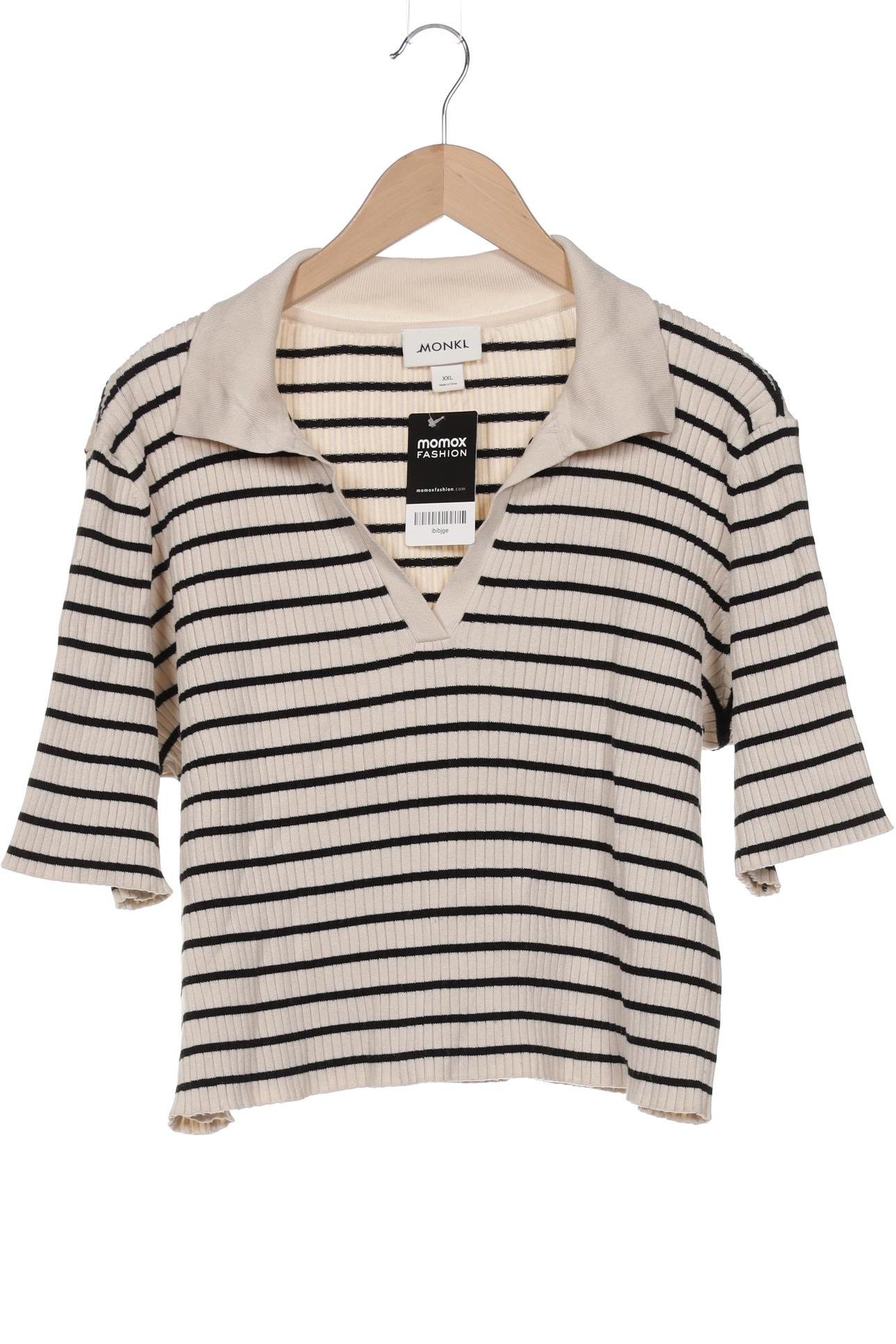 

Monki Damen Poloshirt, cremeweiß, Gr. 46