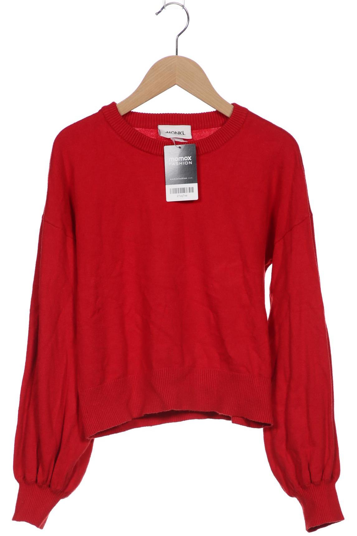 

Monki Damen Pullover, rot, Gr. 34