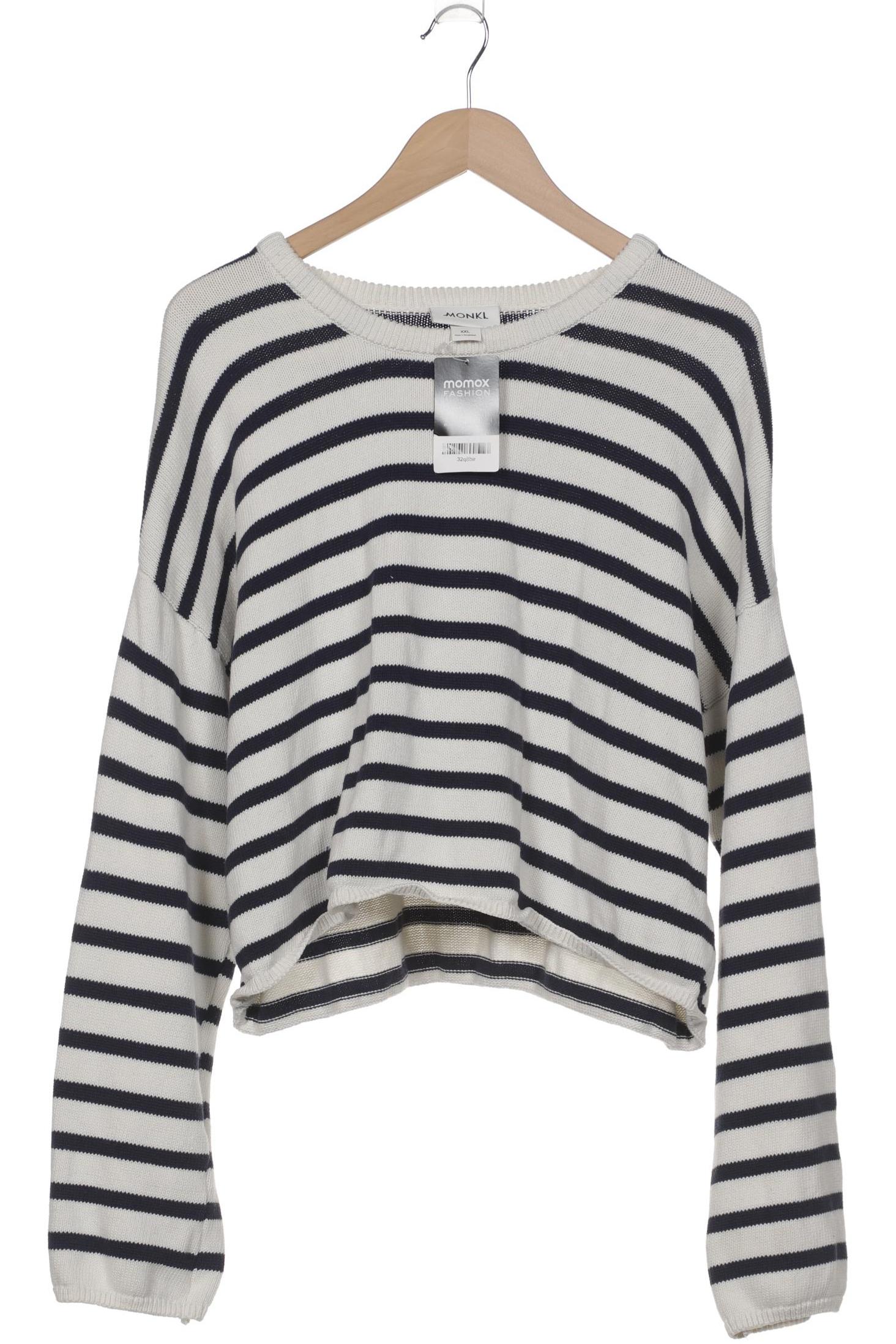 

Monki Damen Pullover, weiß, Gr. 46