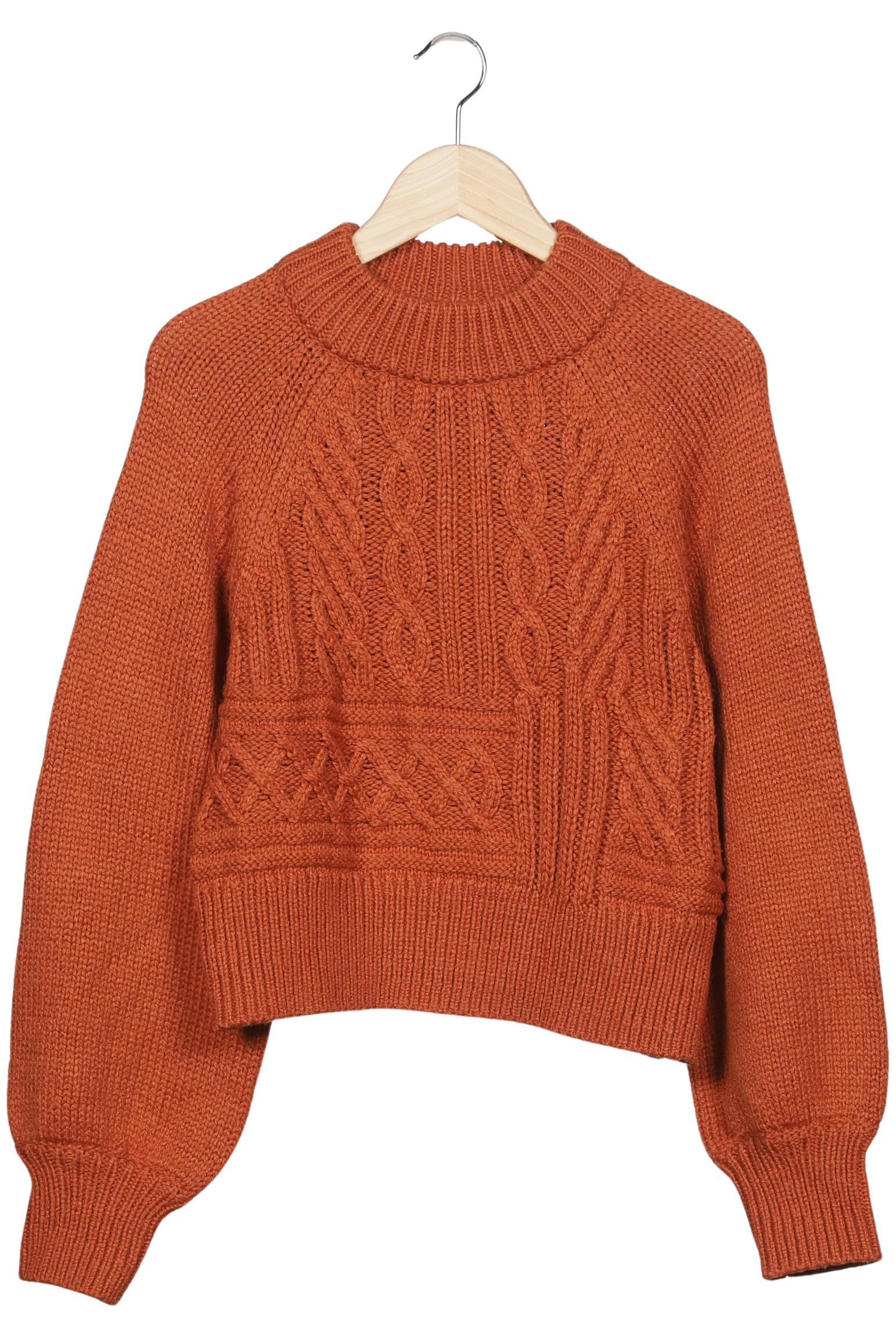 

Monki Damen Pullover, orange, Gr. 38