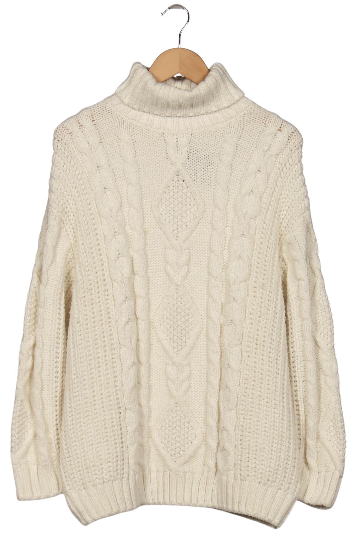 

Monki Damen Pullover, weiß, Gr. 42