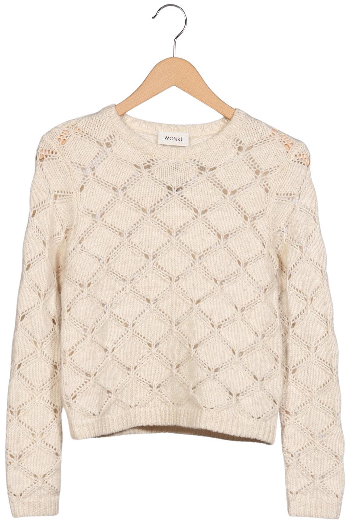 

Monki Damen Pullover, cremeweiß, Gr. 34