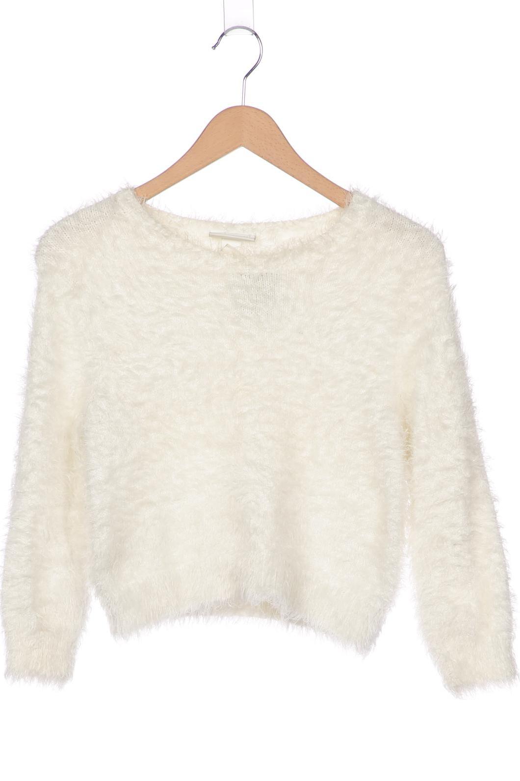 

Monki Damen Pullover, weiß, Gr. 34