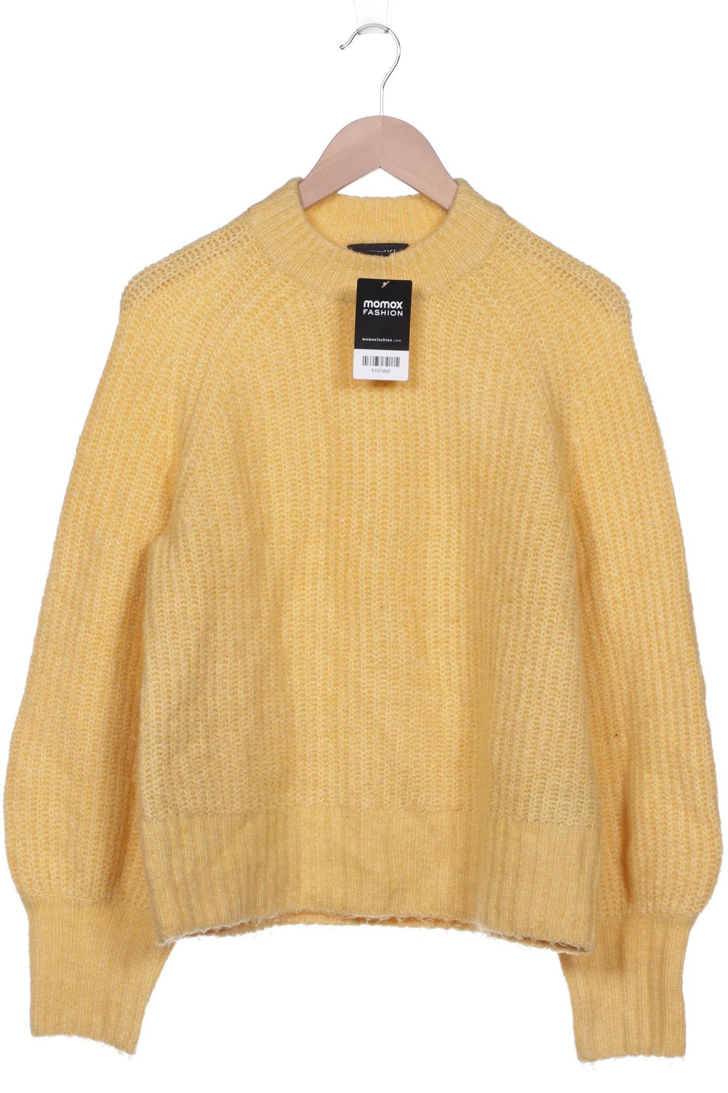 

MONKI Damen Pullover, gelb