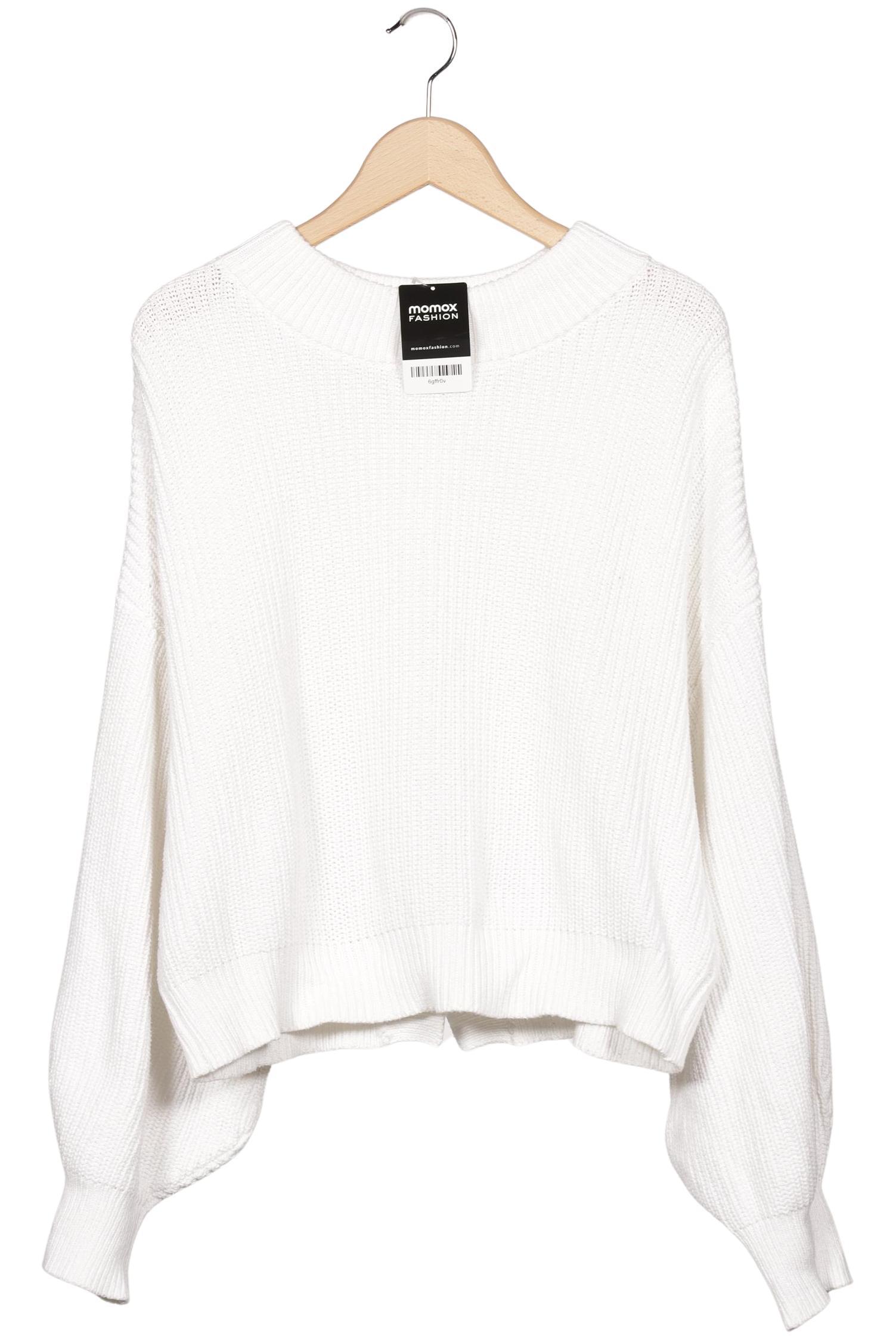 

Monki Damen Pullover, weiß, Gr. 42