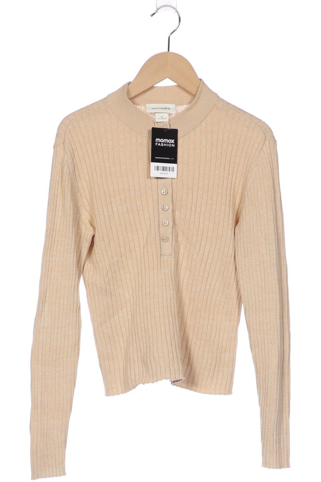 

Monki Damen Pullover, beige, Gr. 38