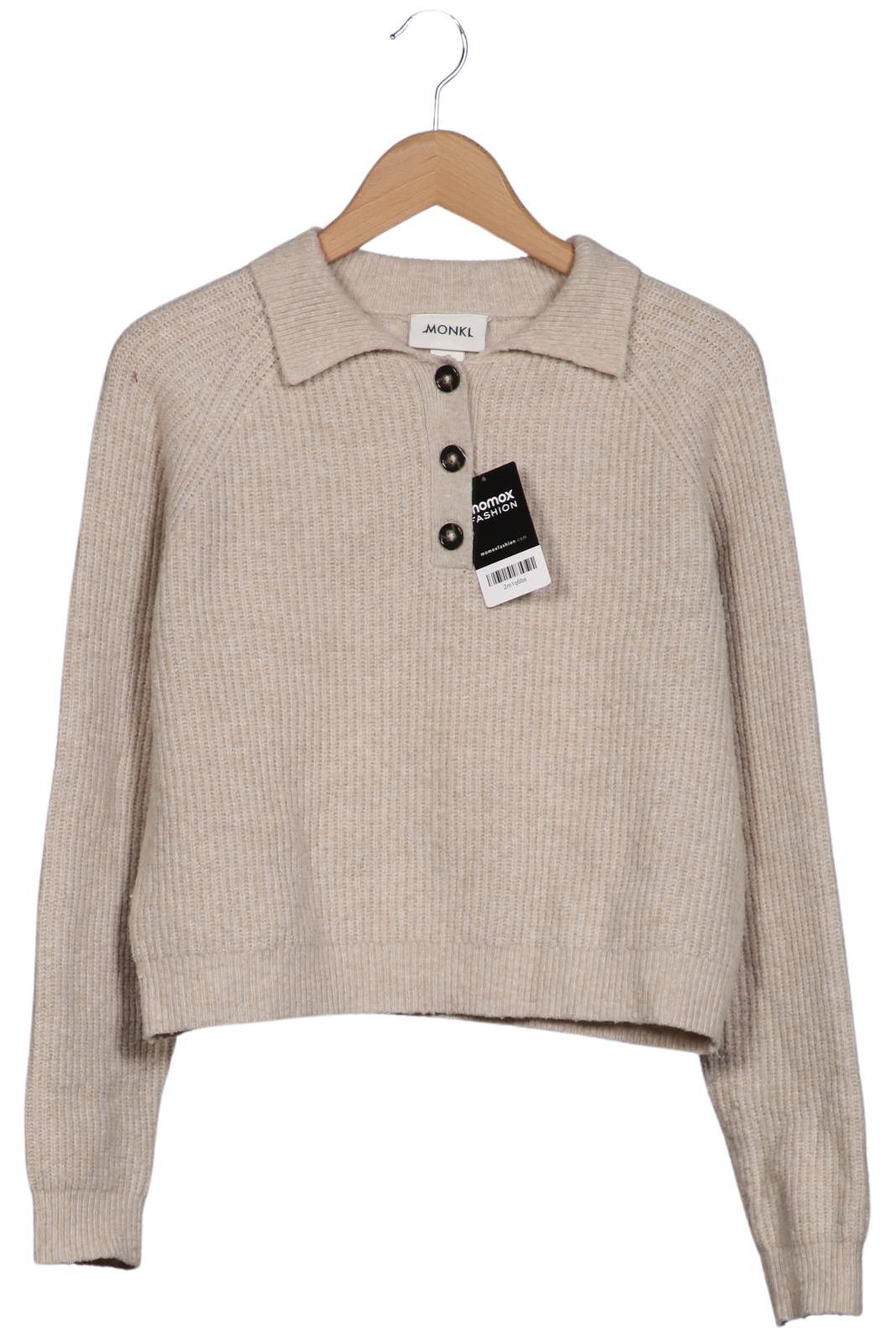 

Monki Damen Pullover, beige, Gr. 36