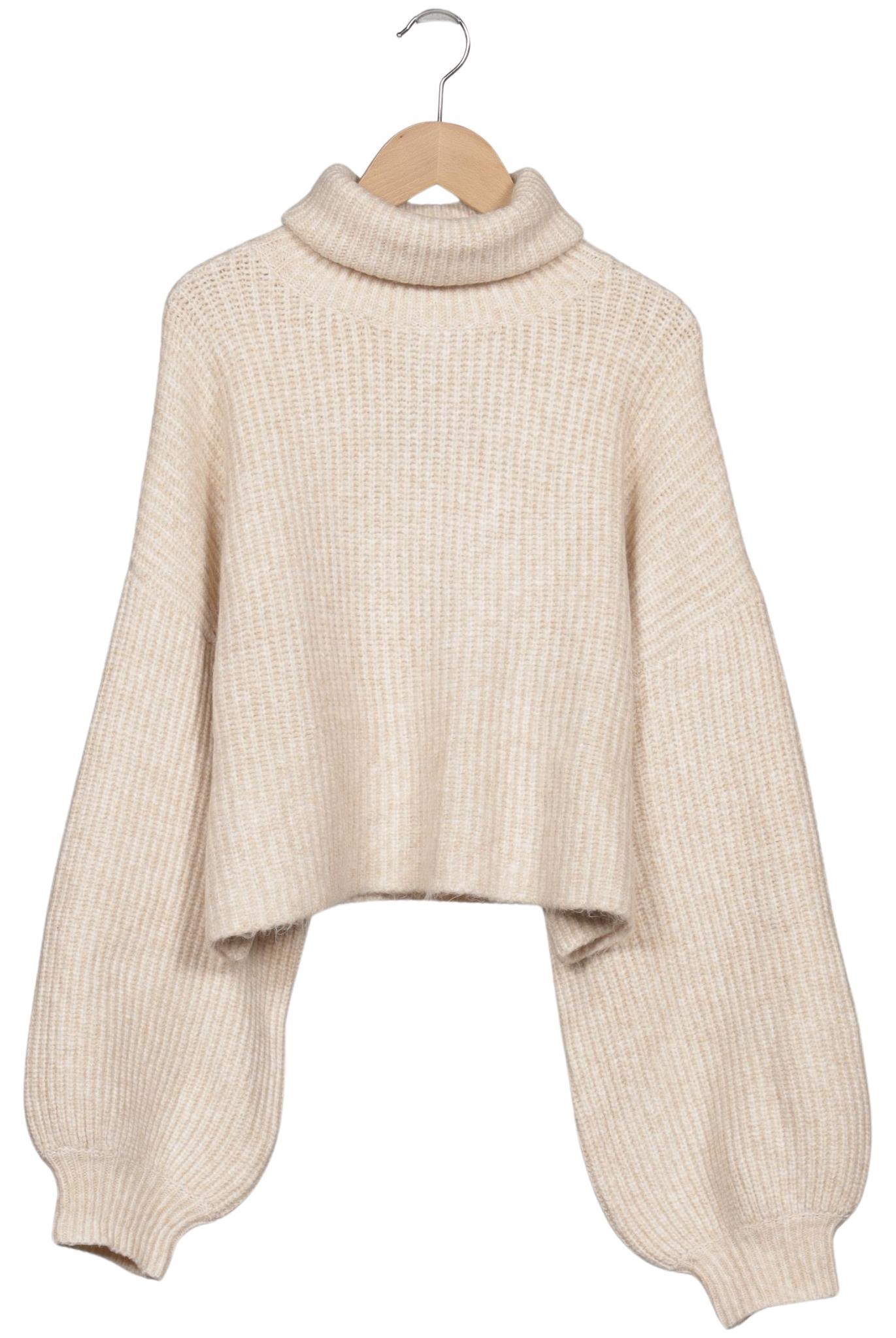 

Monki Damen Pullover, beige, Gr. 38