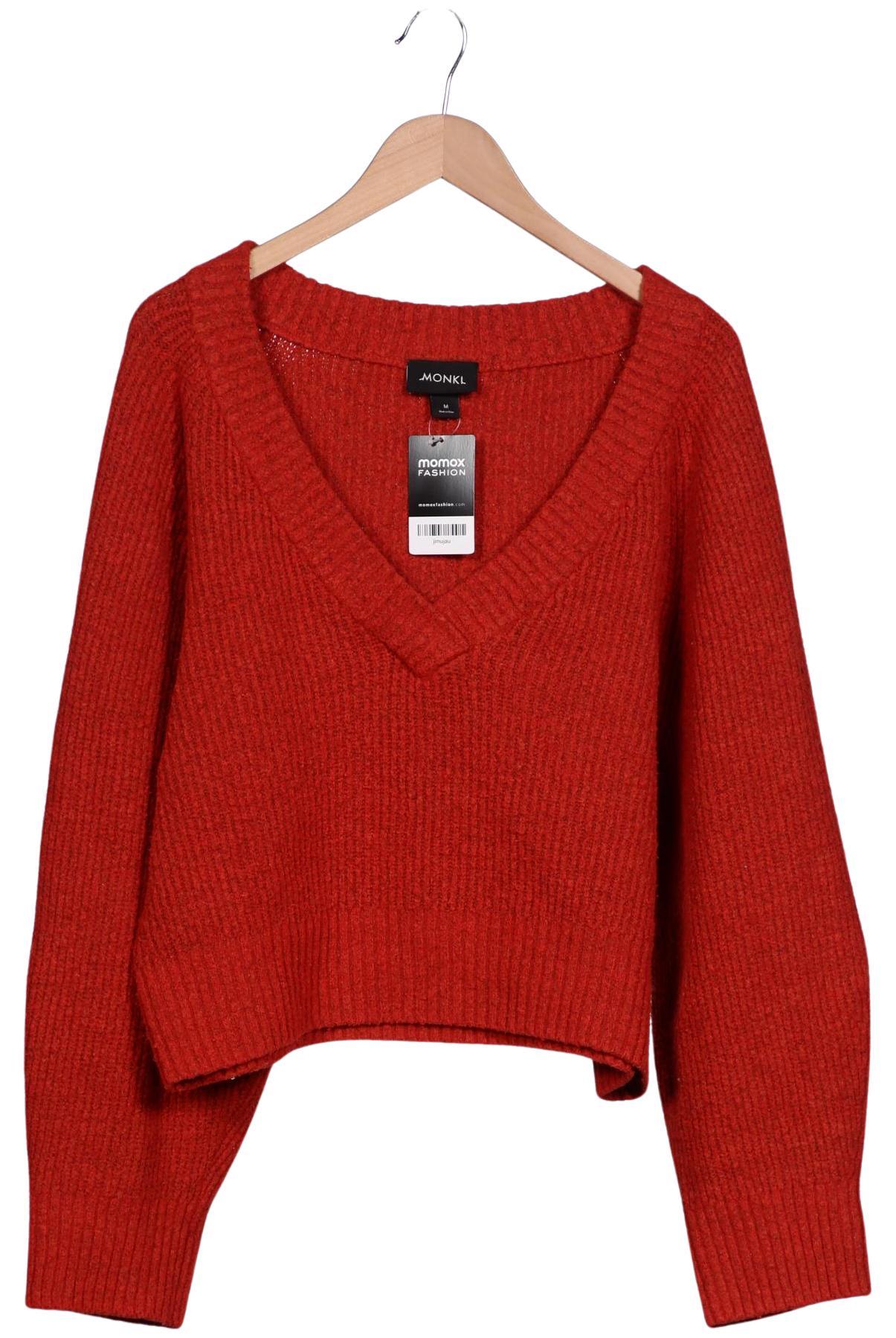

Monki Damen Pullover, rot, Gr. 38