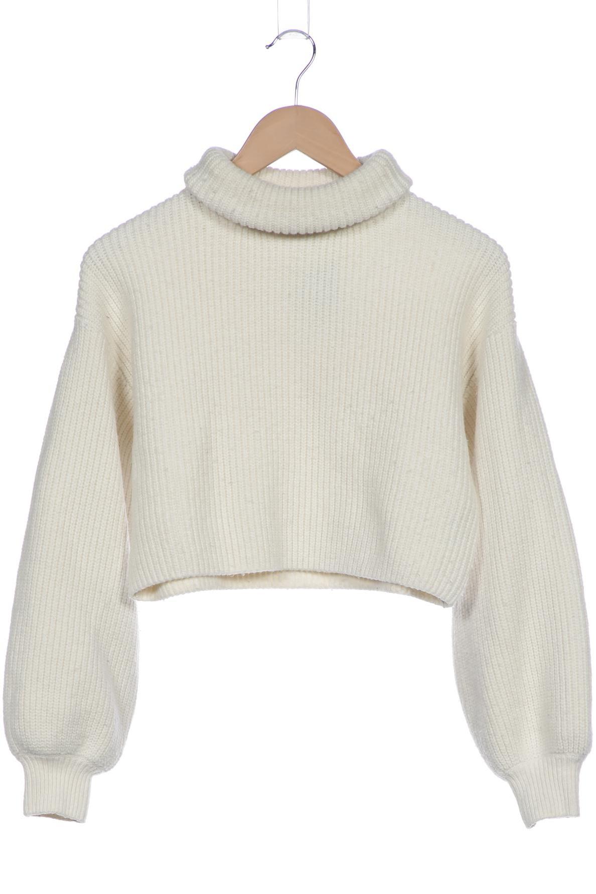 

Monki Damen Pullover, weiß, Gr. 34