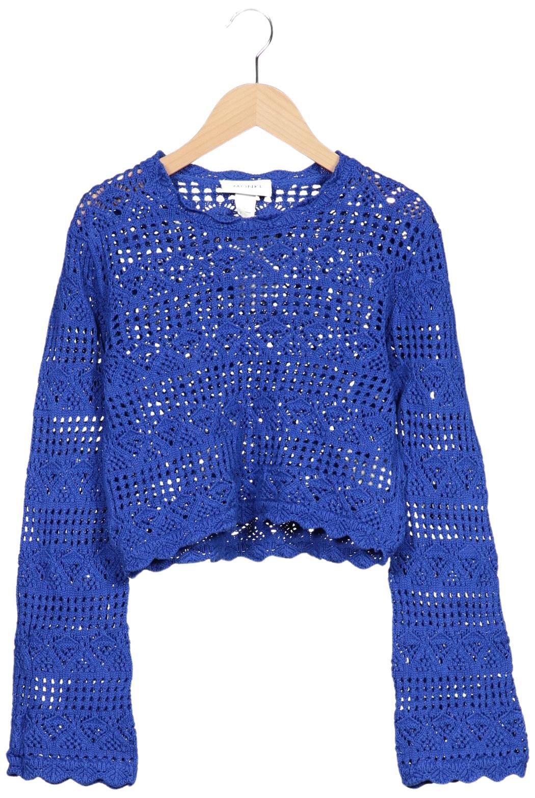 

Monki Damen Pullover, blau, Gr. 36
