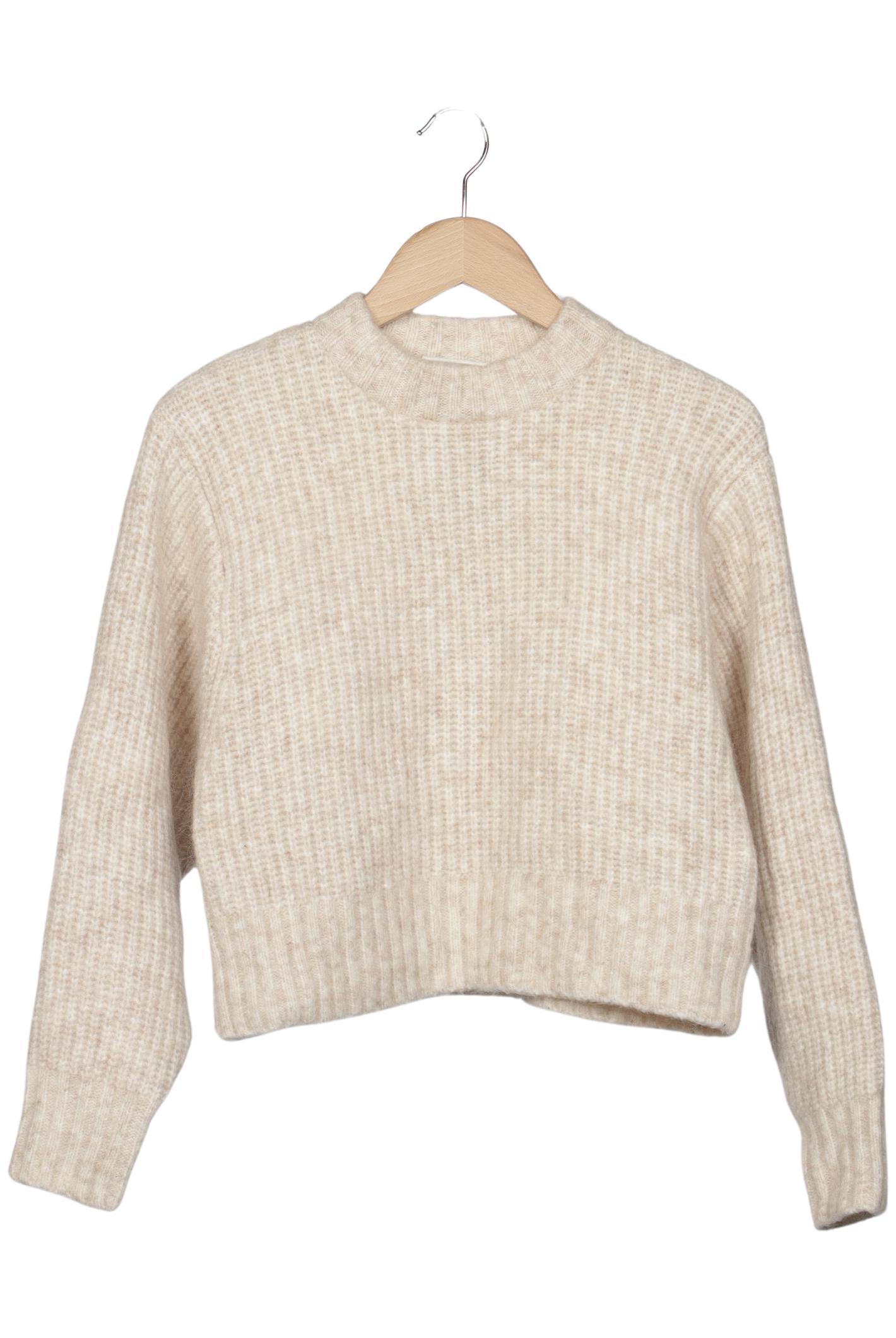 

Monki Damen Pullover, beige, Gr. 36