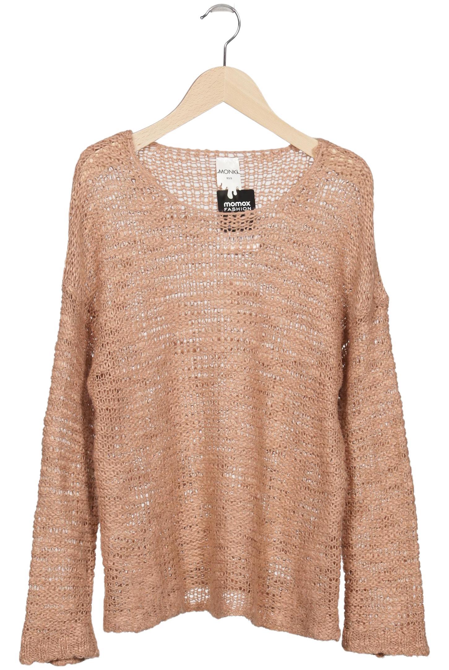 

Monki Damen Pullover, beige, Gr. 34