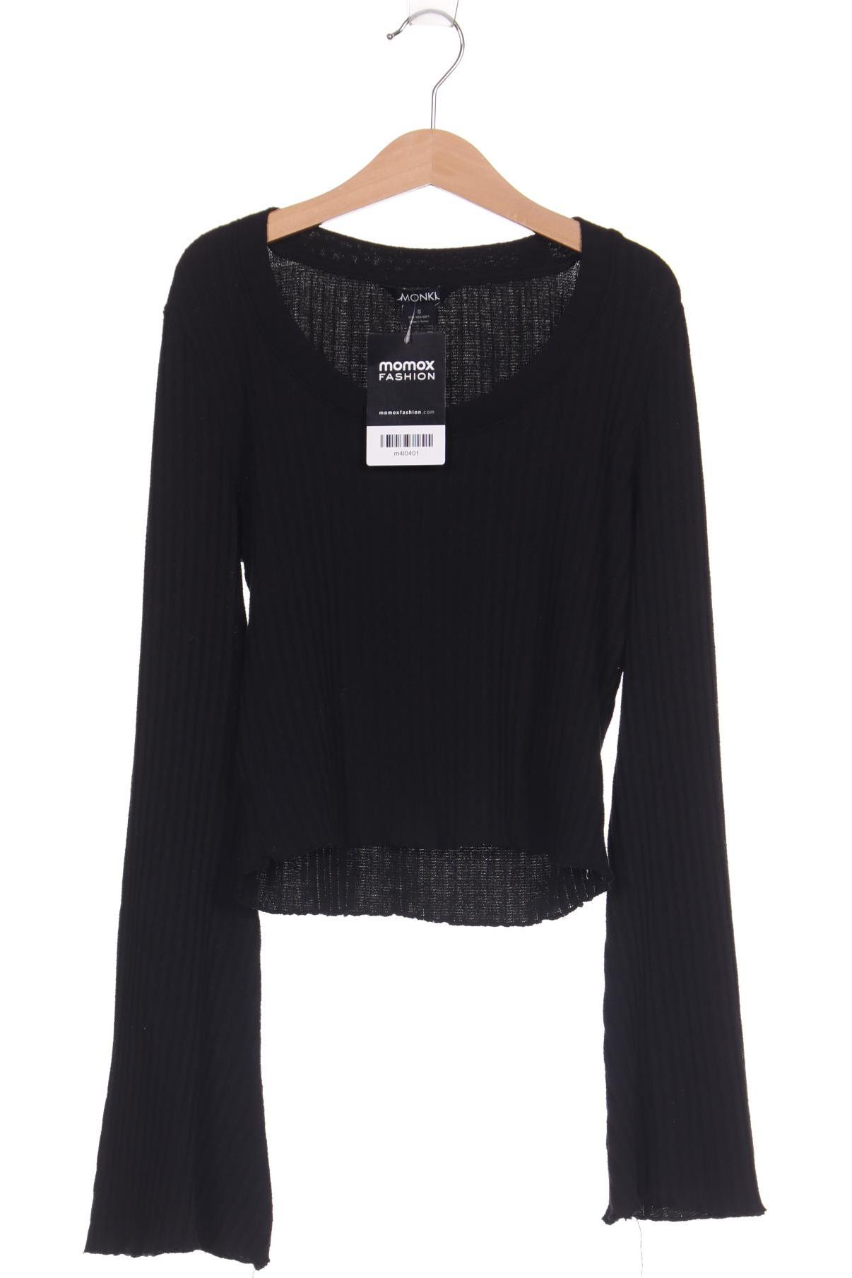 

MONKI Damen Pullover, schwarz
