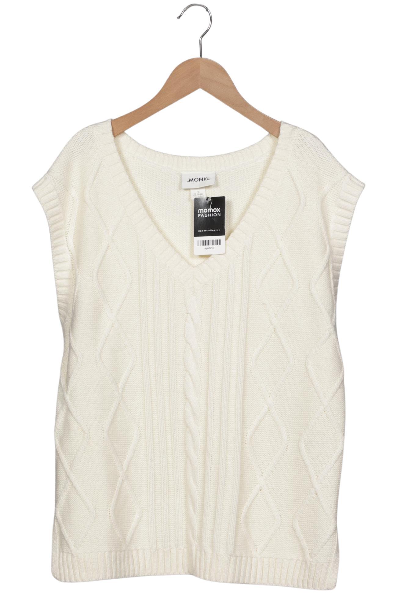 

Monki Damen Pullover, cremeweiß, Gr. 36