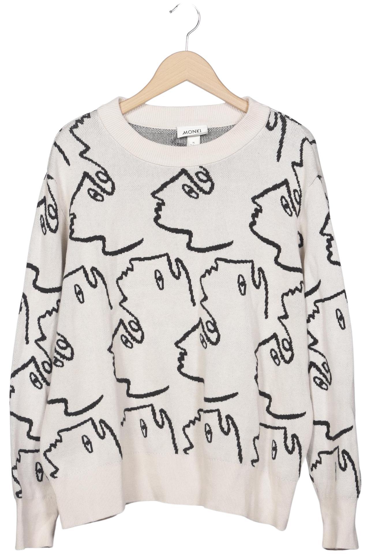 

Monki Damen Pullover, cremeweiß, Gr. 44