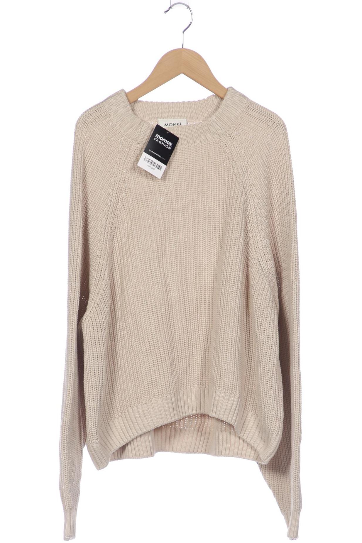 

Monki Damen Pullover, beige, Gr. 38