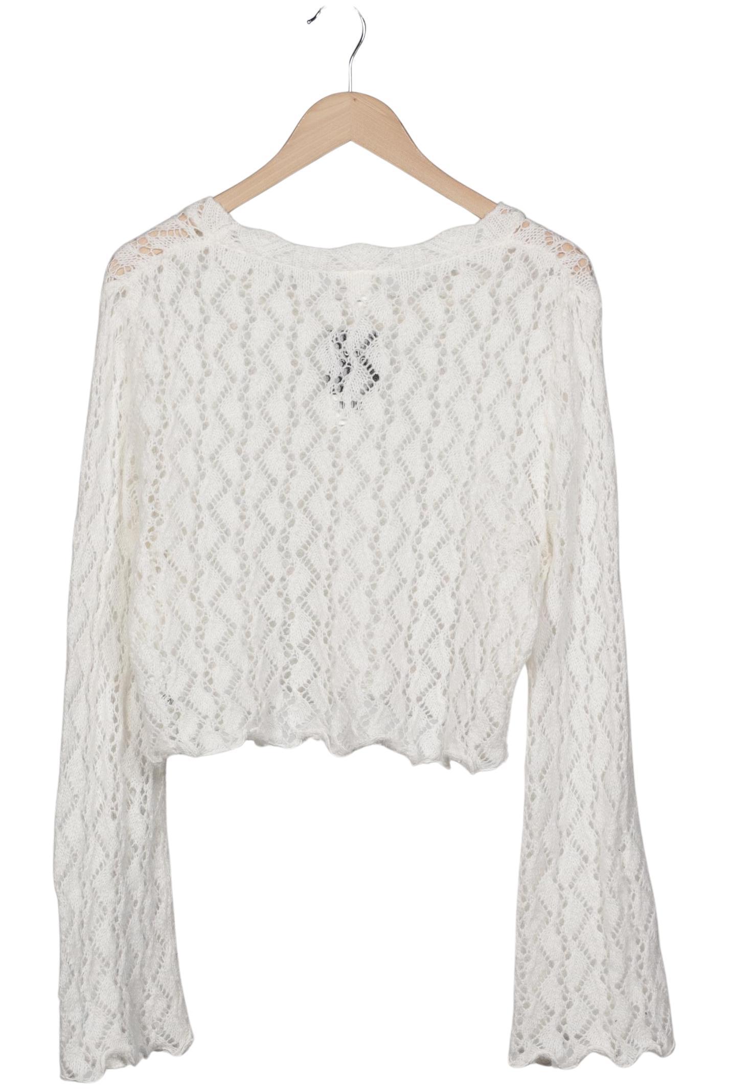 

Monki Damen Pullover, weiß, Gr. 38