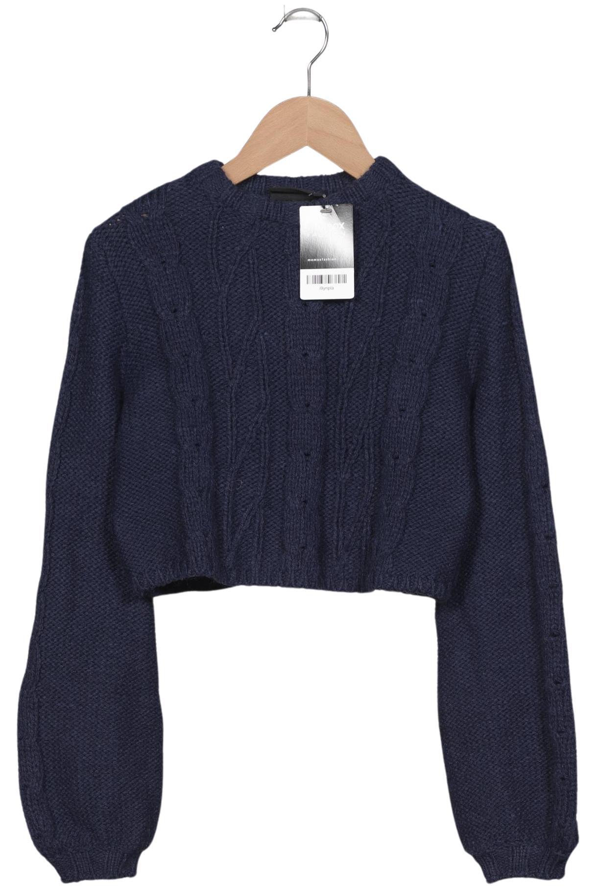 

Monki Damen Pullover, marineblau, Gr. 32